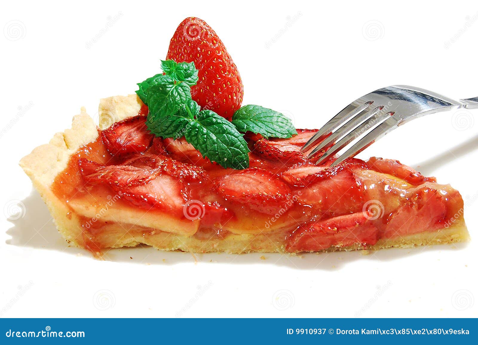 Strawberry Tart Stock Photography 42861404