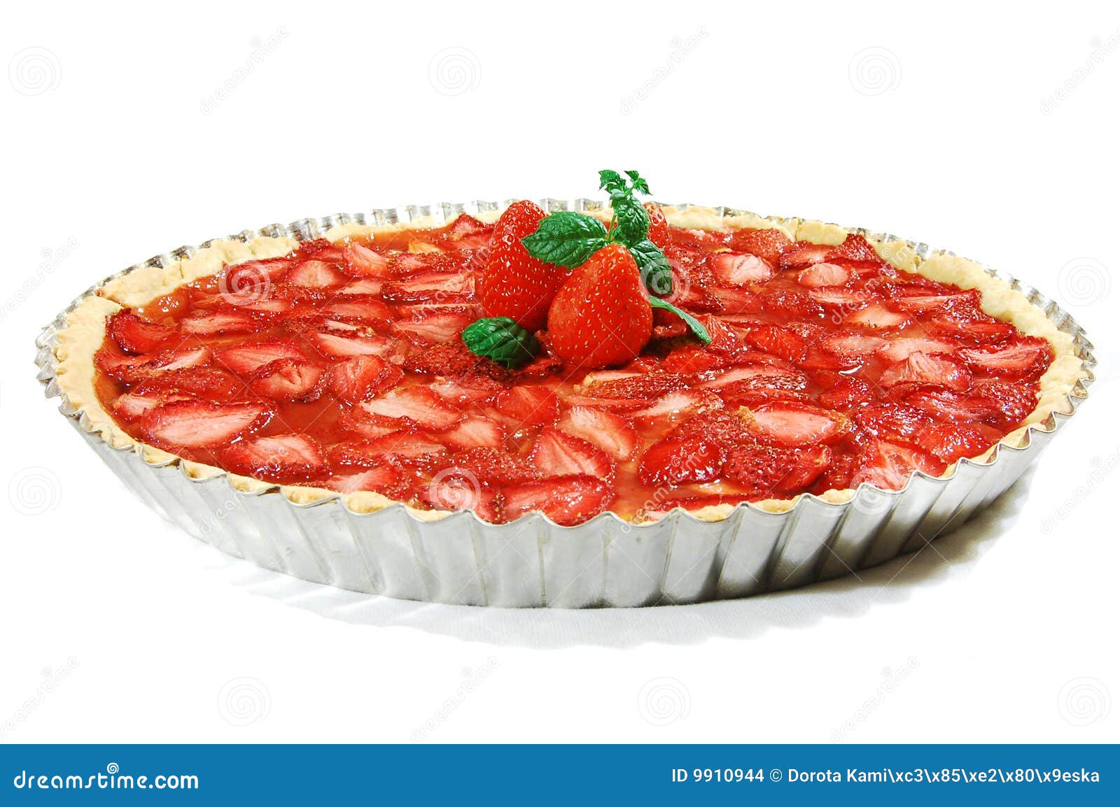 Strawberry Tart Stock Photography 42861404