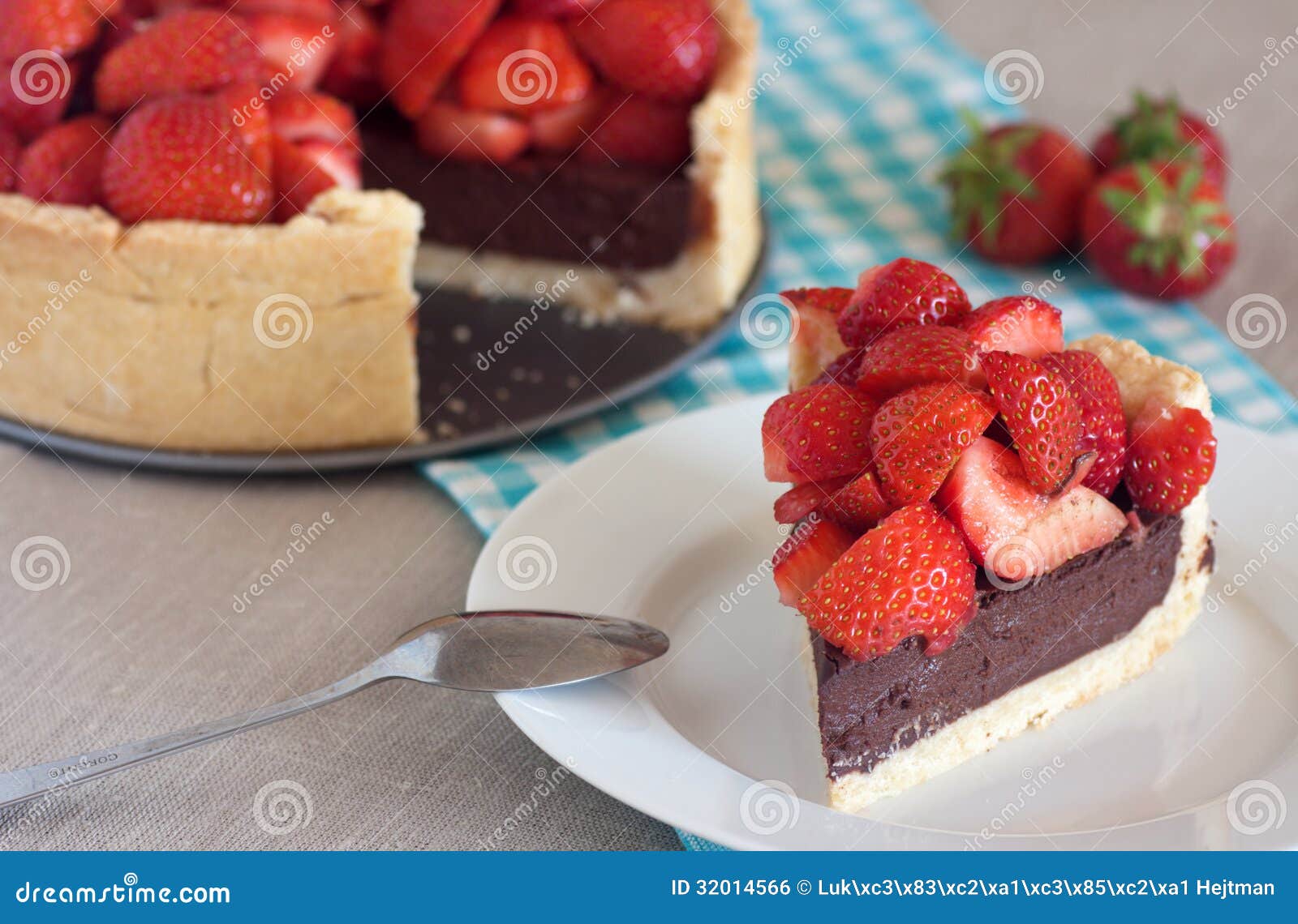 Strawberry Tart Stock Photography 42861404