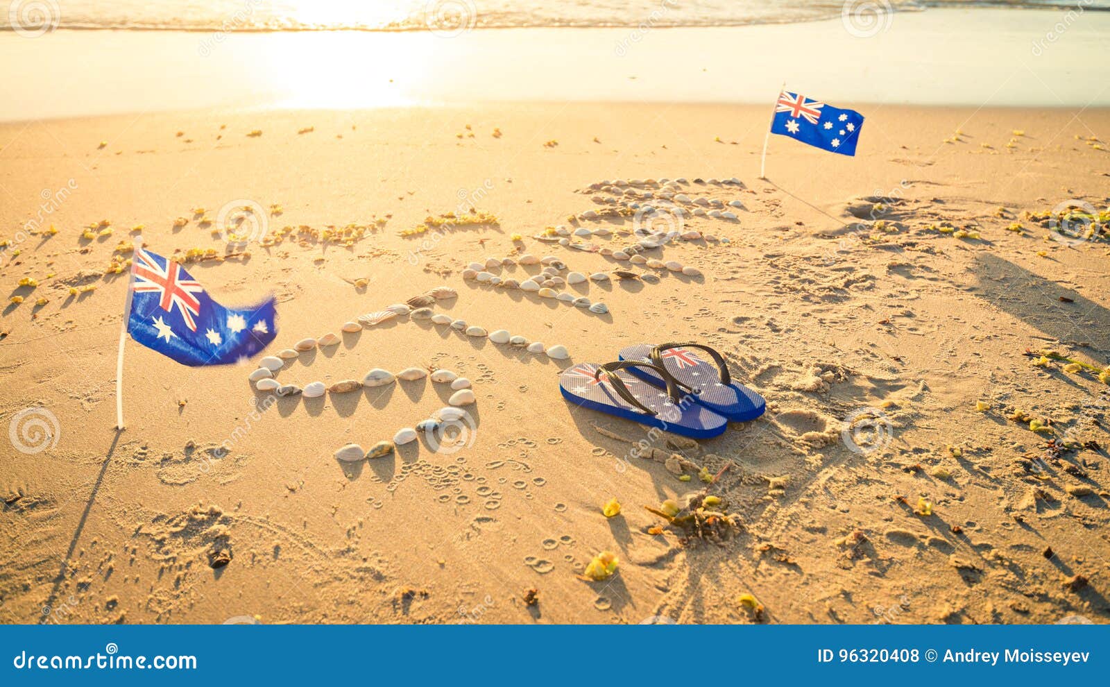 Free Stock photo of Australia day thongs