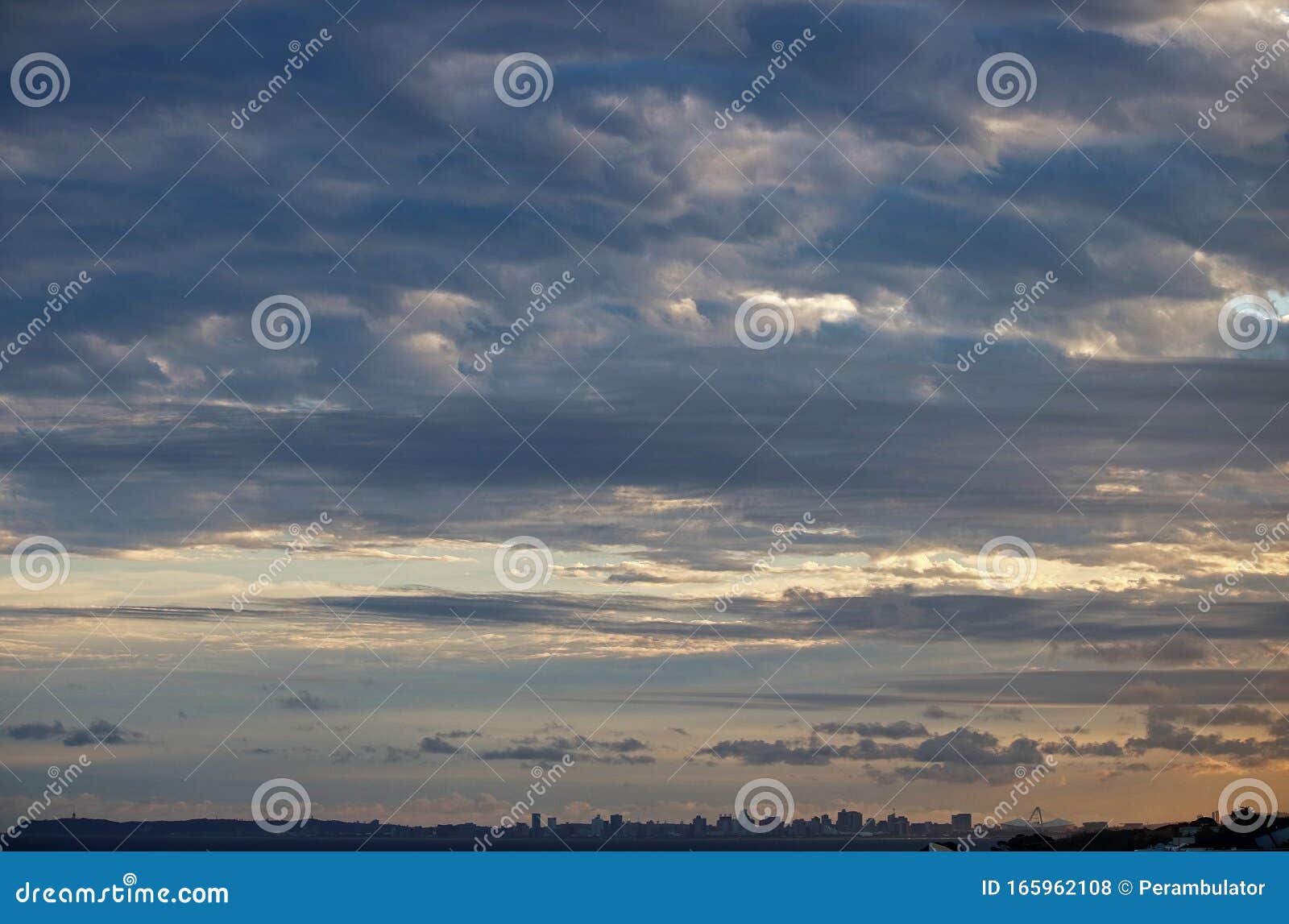 Streaky Clouds In Sky Over Shoreline Stock Photo Image Of Clouded Beauty Streaky Clouds In Sky Over Shoreline Stock Photo Image Of Clouded Beauty