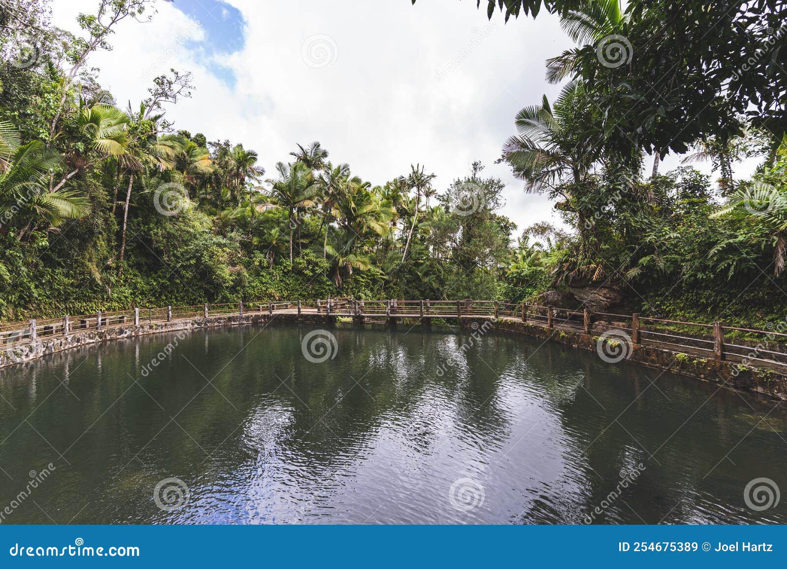 abandon bano grande swim area in el yunque national forest, puerto rico