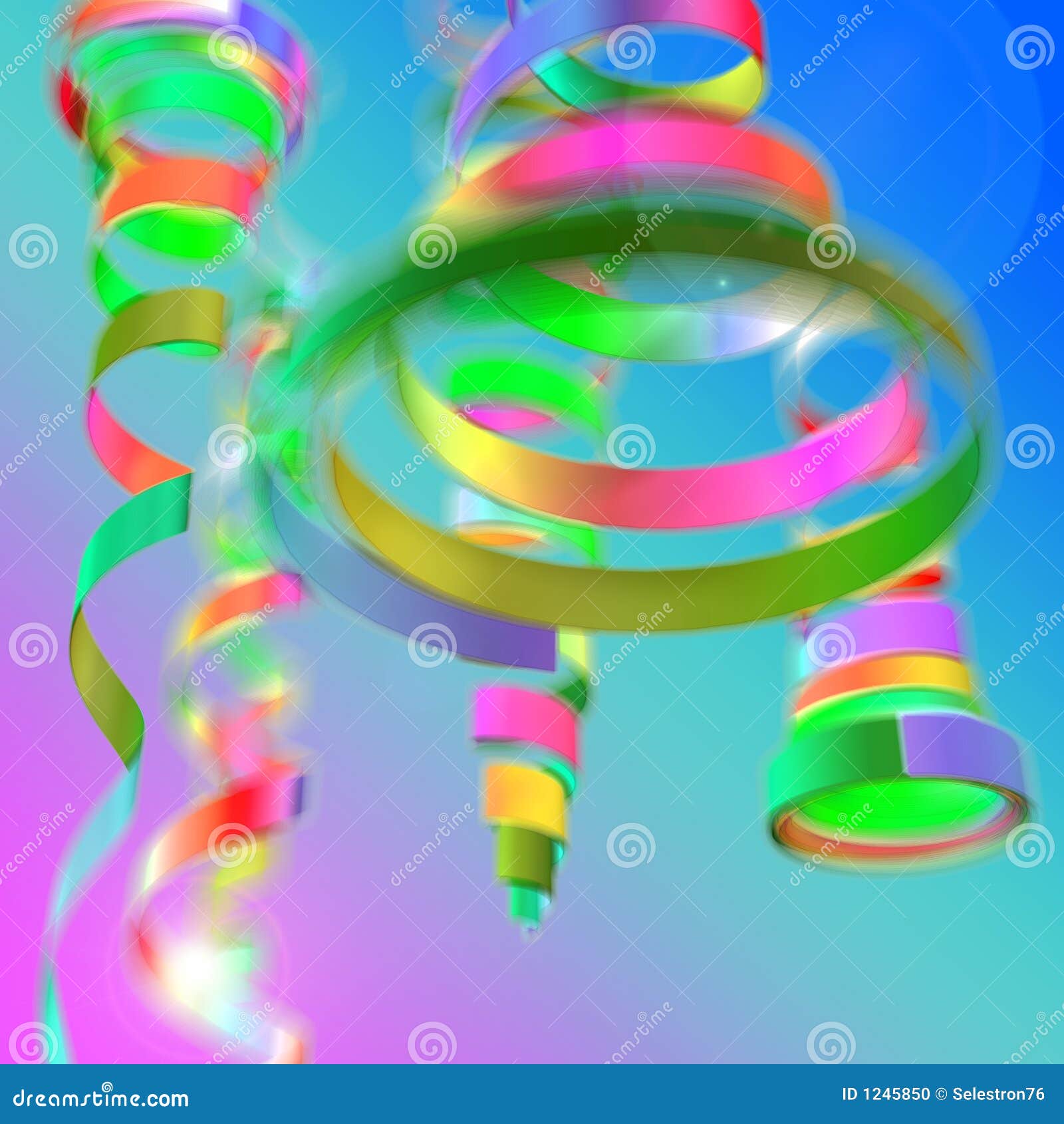 Streamer stock illustration. Illustration of background 1245850