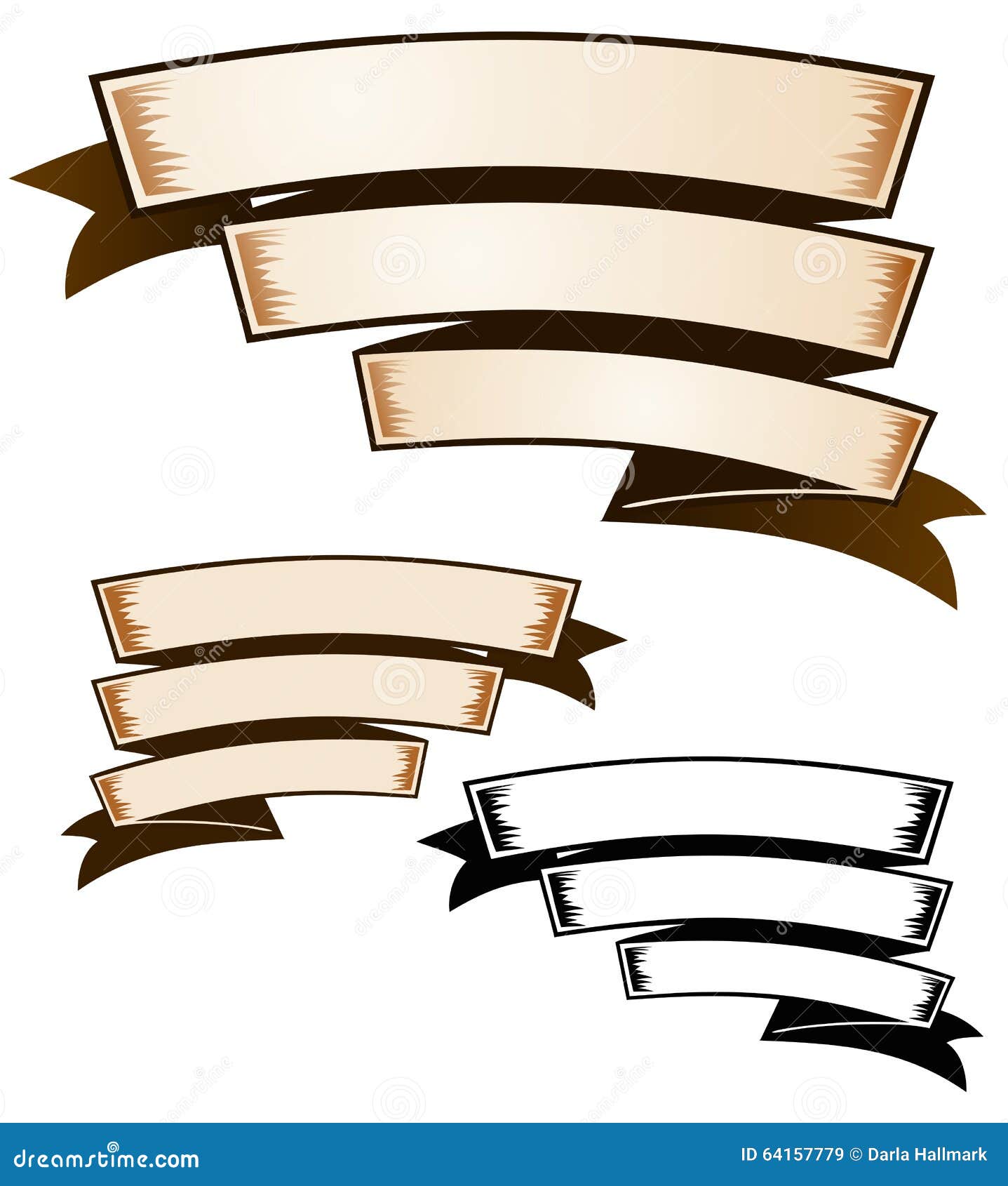 Streamer Banner stock vector. Illustration of graphic 64157779