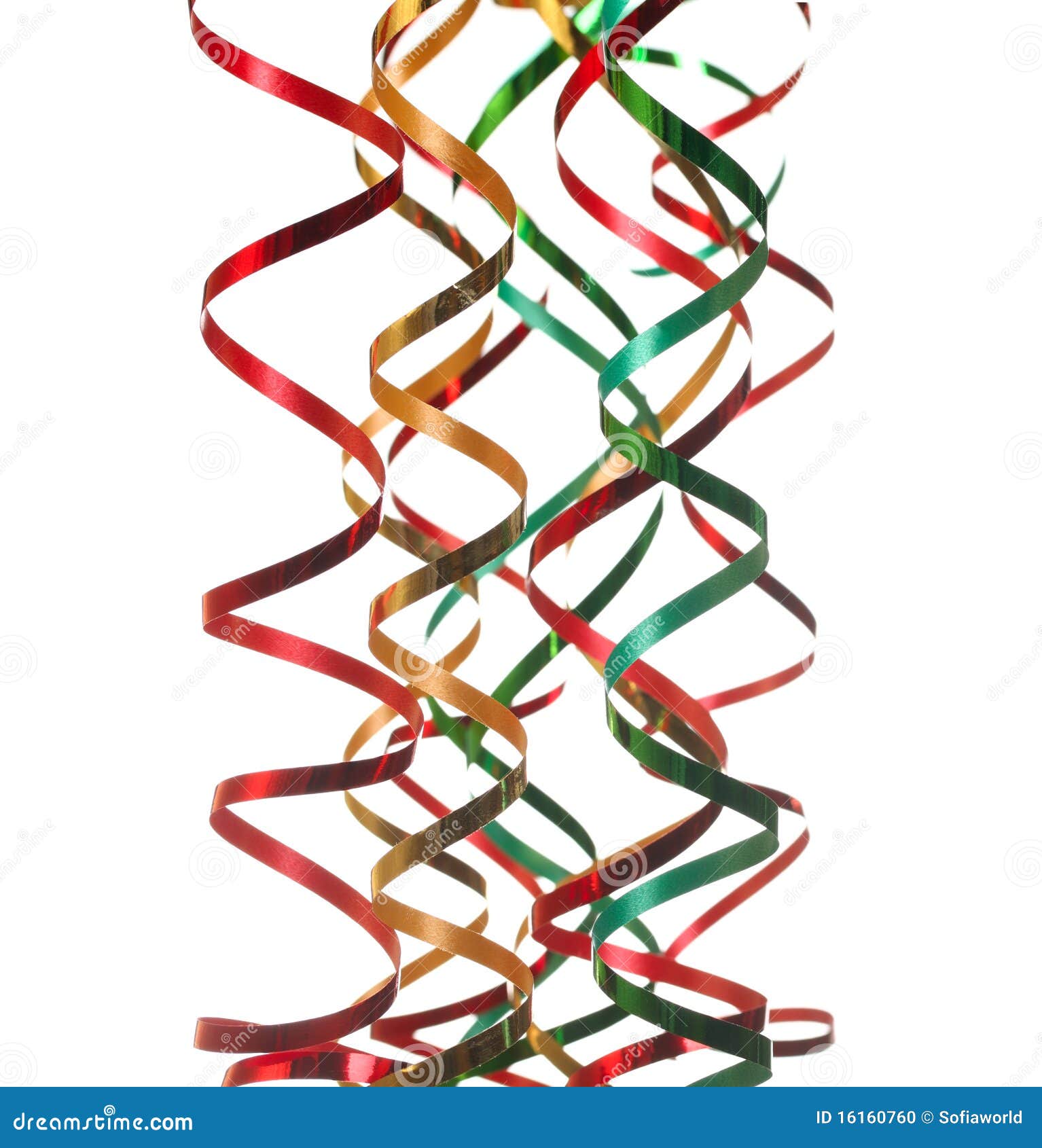 Streamers Decoration stock photo. Image of celebration 16160760