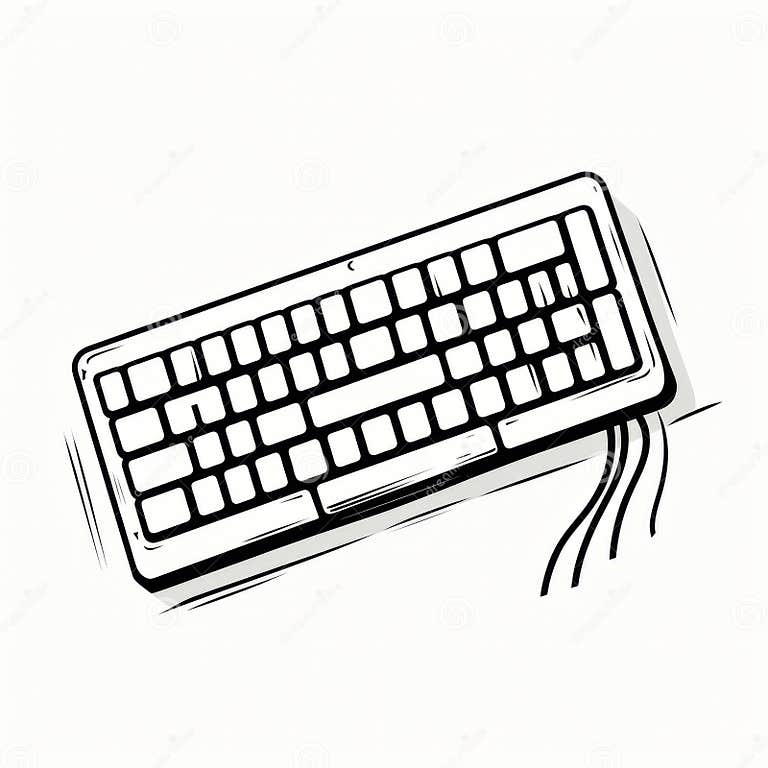 Streamlined Design a Bold and Sophisticated Black and White Computer
