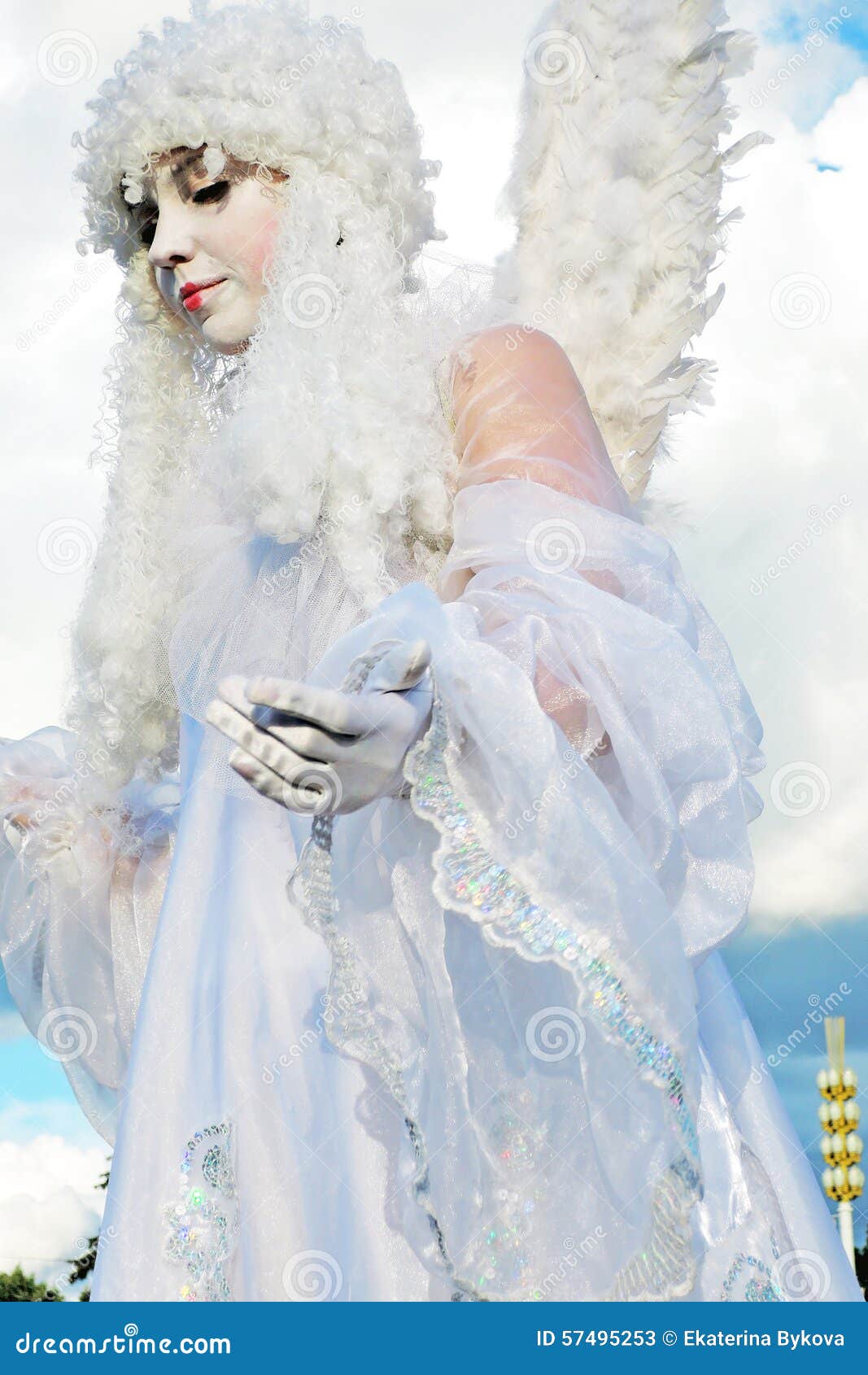 Angel woman editorial stock photo. Image of august, landmark - 57495253