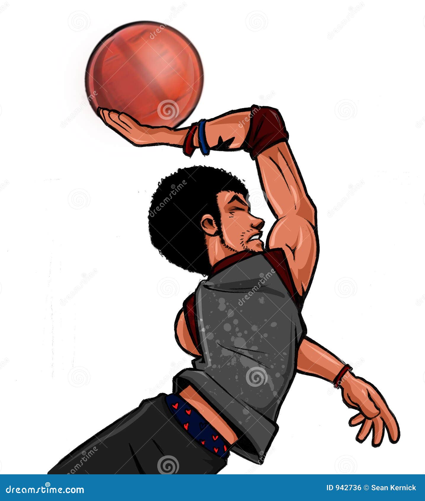 Cartoon Basketball Player Stock Photos - Free & Royalty-Free Stock Photos  from Dreamstime