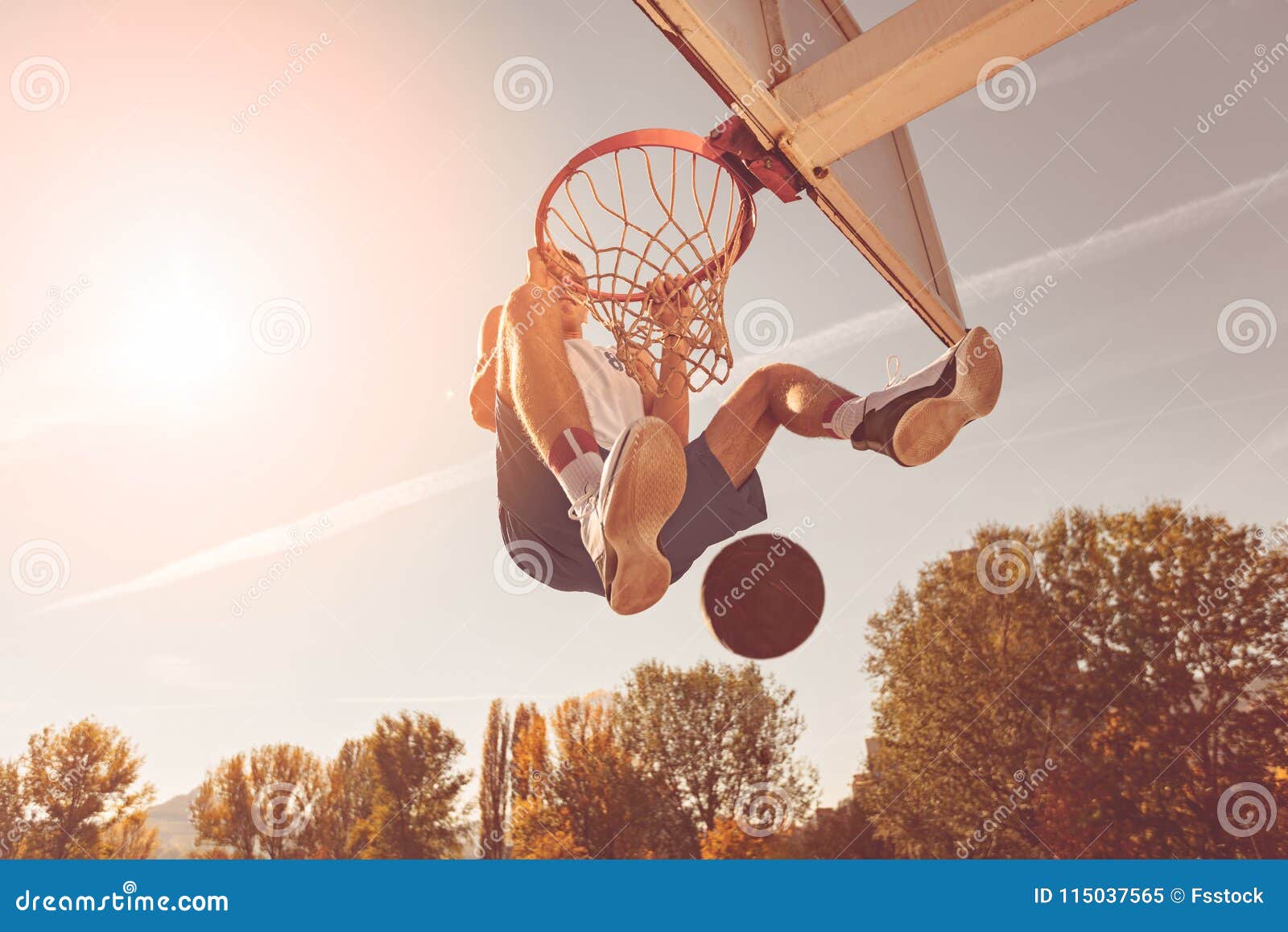 street dunk basketball