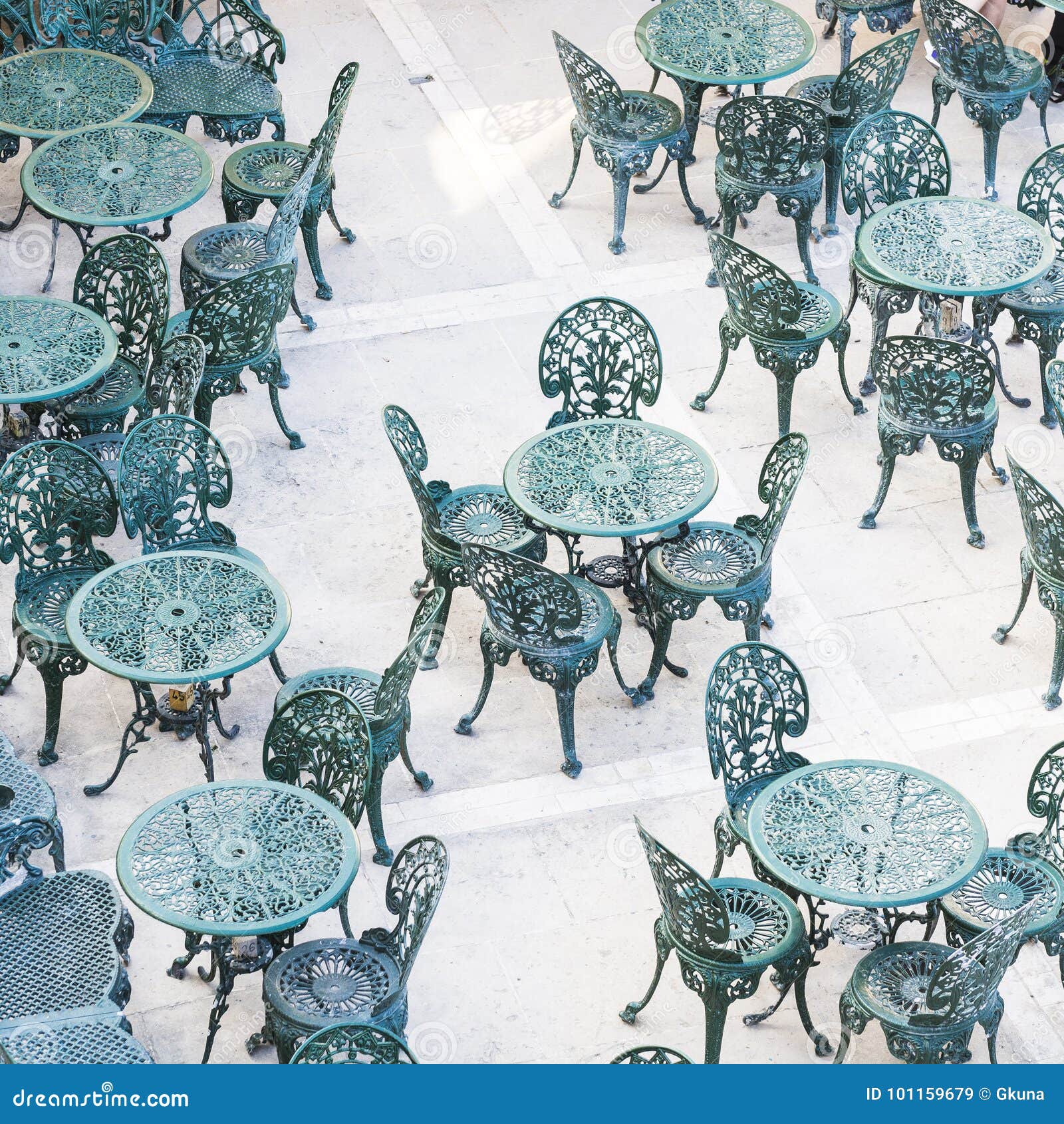 Street cafe on Malta stock image. Image of metal, pavement 101159679