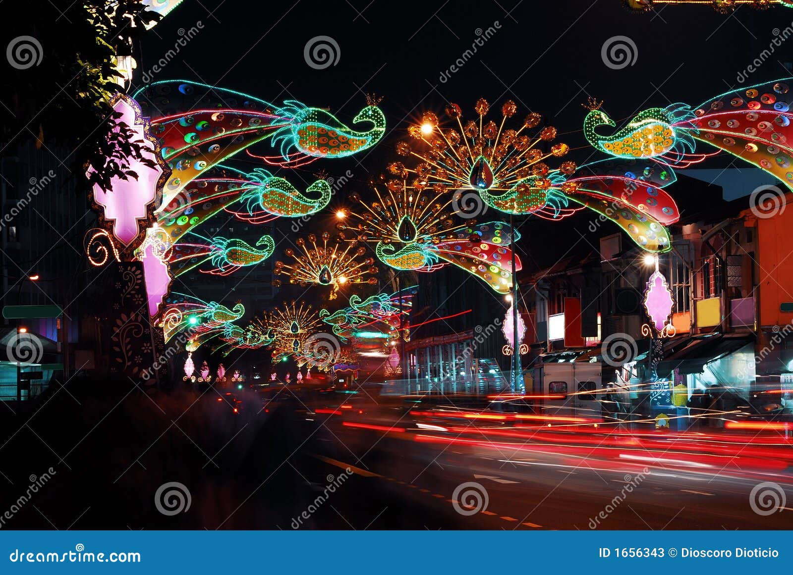 Street decor stock image. Image of darkness, color, colour 1656343