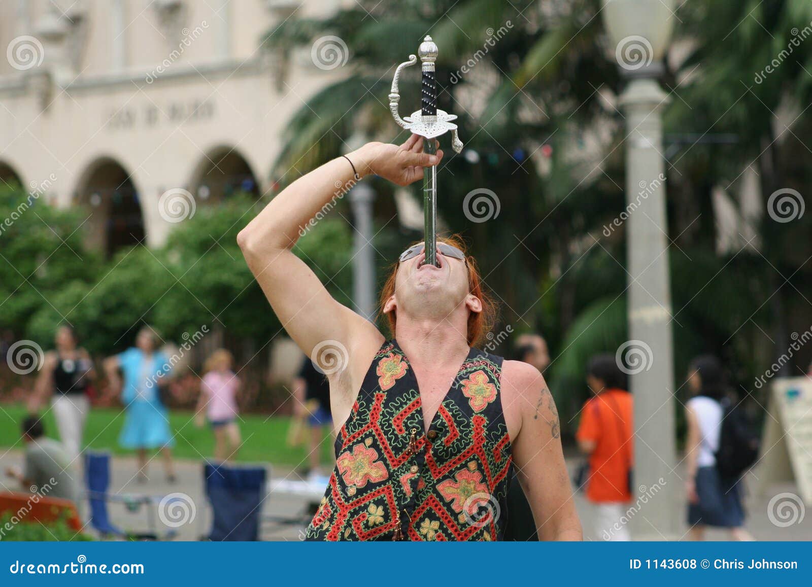 street entertainer