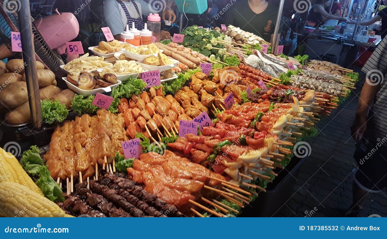 Street food from asia stock photo. Image of city, asia - 187385532