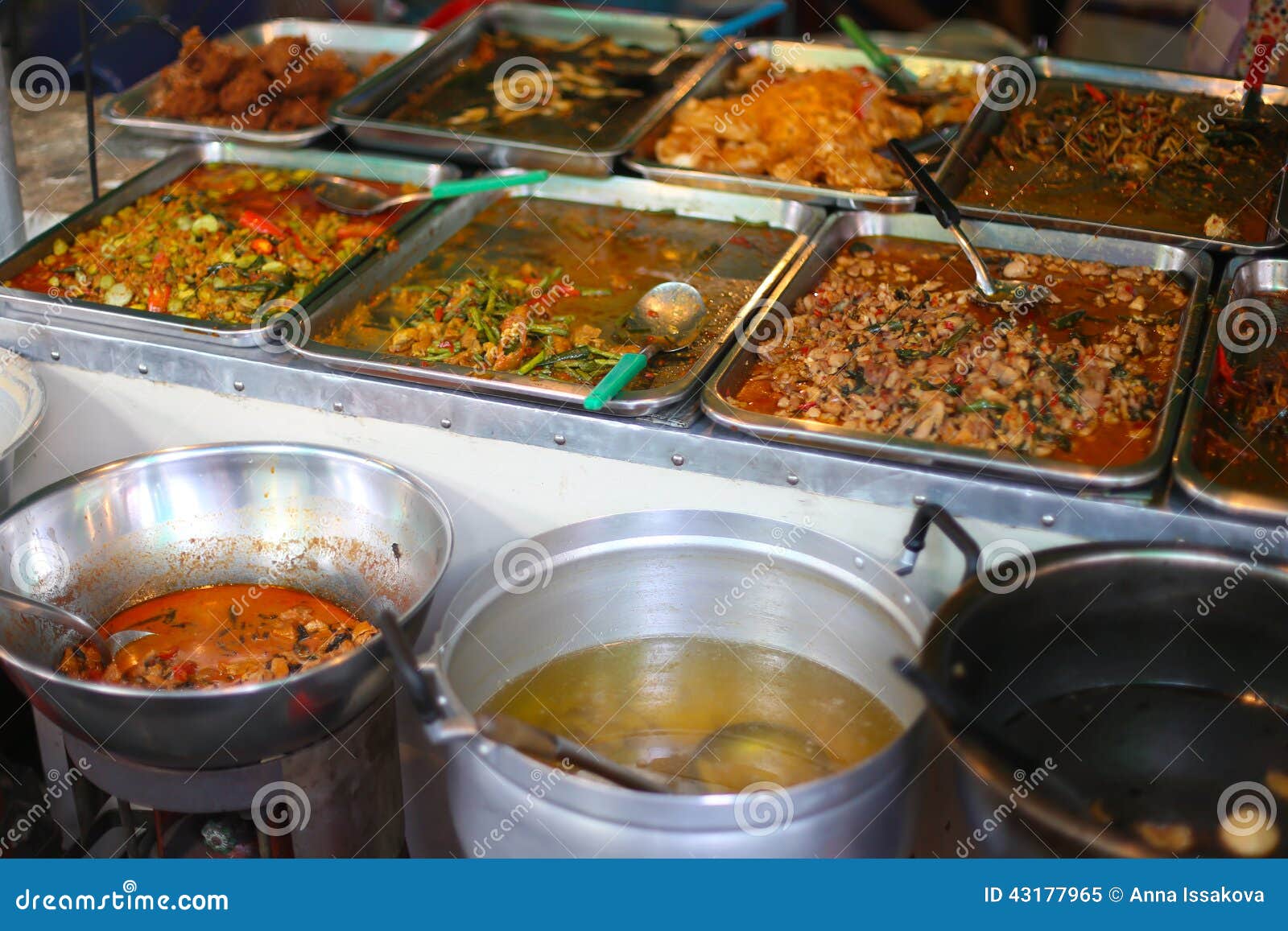 Street food in Asia stock image. Image of noodles, spicy - 43177965