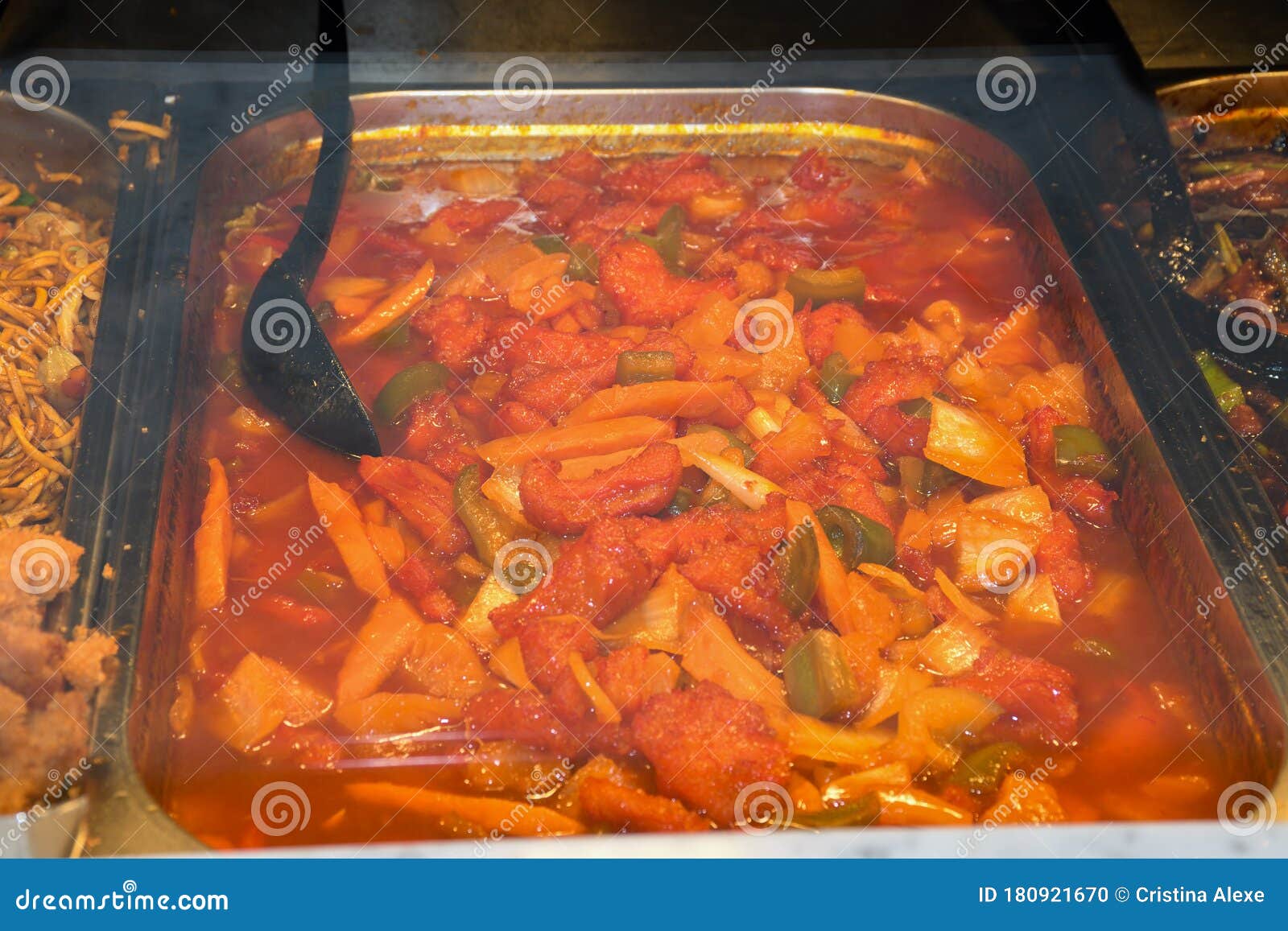 Street Food Displayed during Food Festival Stock Photo - Image of fast