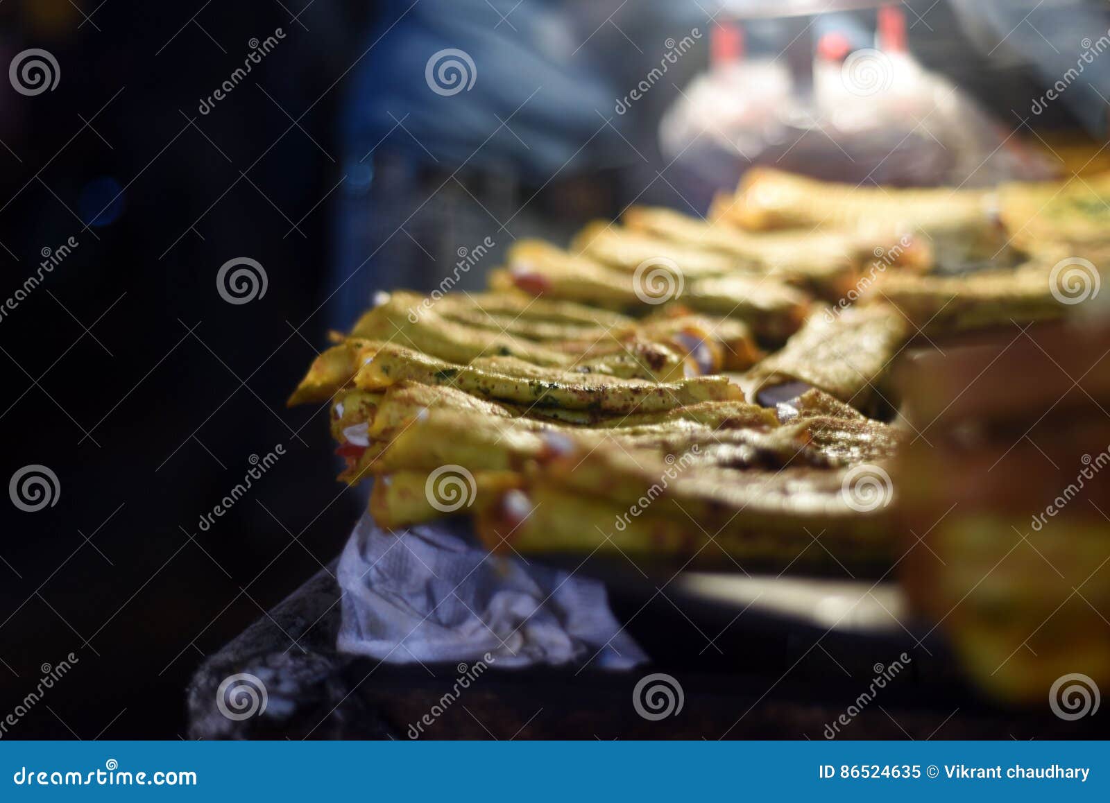Street food stock image. Image of culture, india, traditional - 86524635