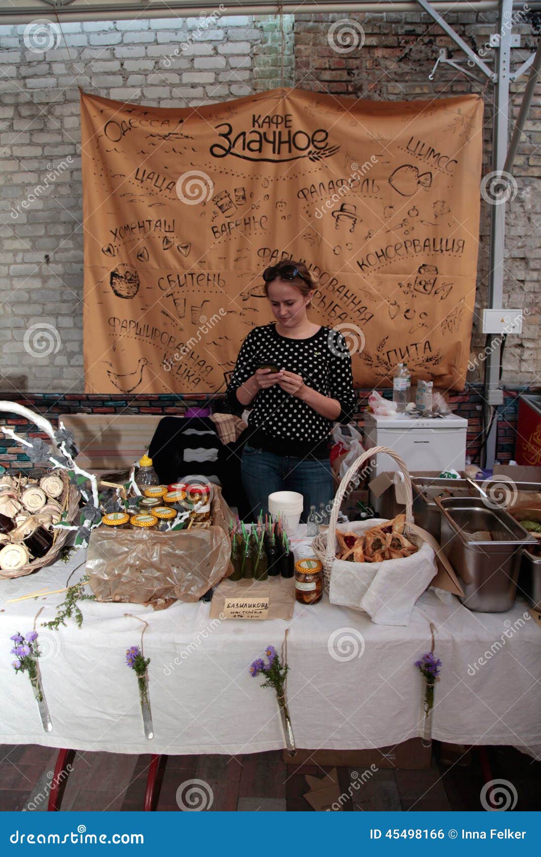 Street Food Festival in Kyiv, Ukraine. Editorial Photo - Image of