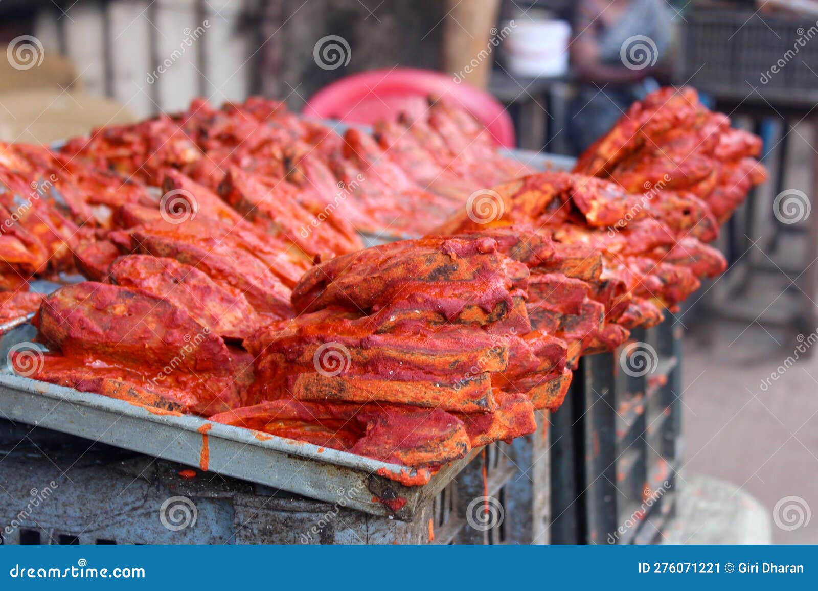 Street Food Fish in Chennai Stock Image - Image of fish, street: 276071221
