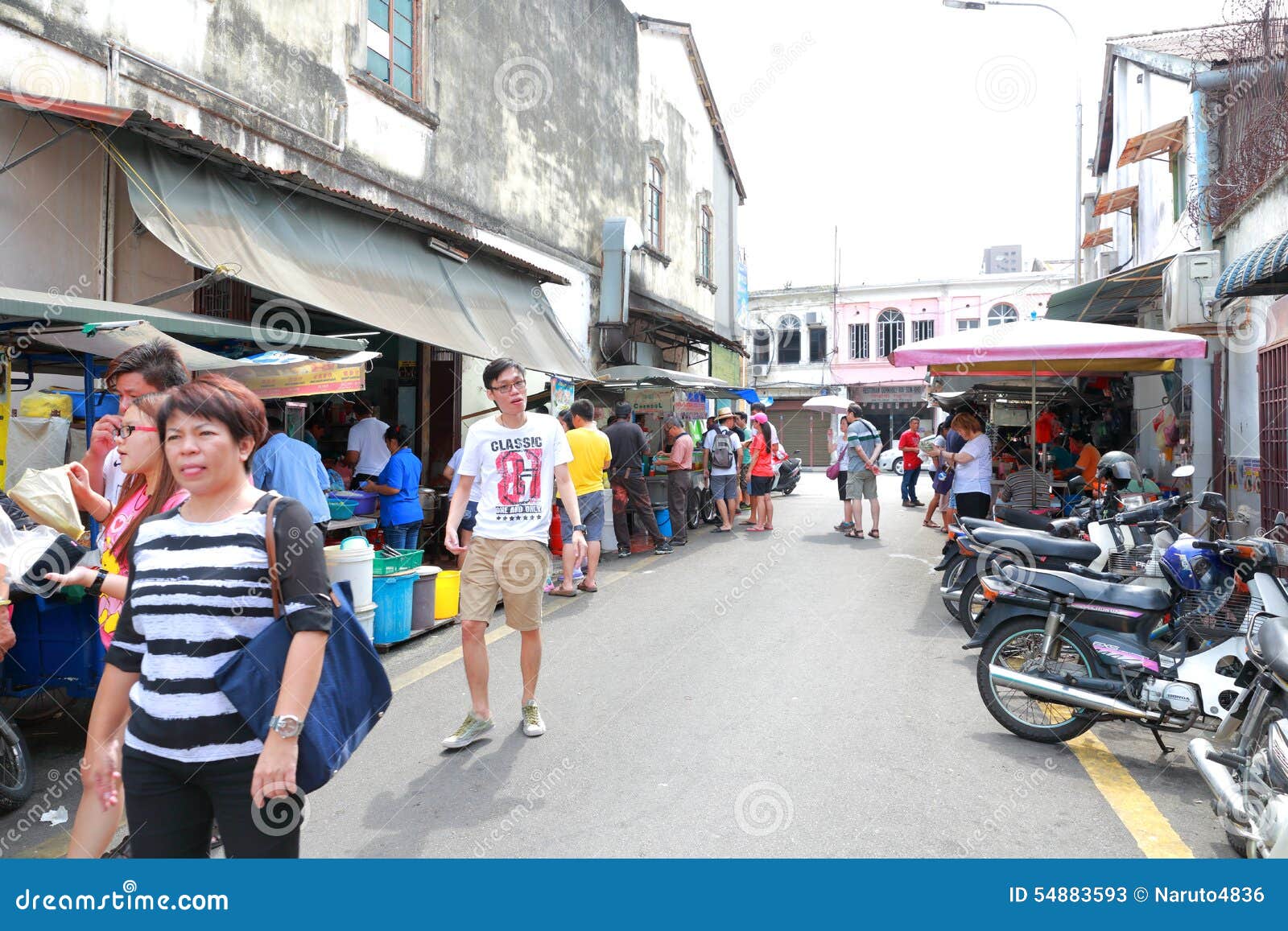 Street Food in Malaysia Penang Editorial Stock Photo - Image of