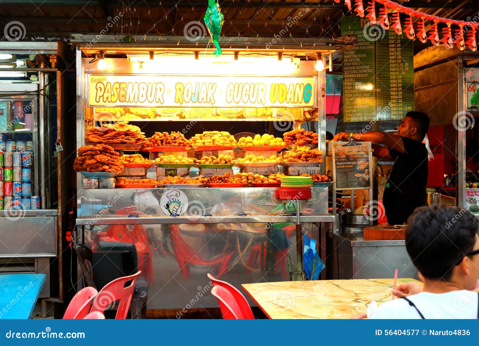 Street Food in Malaysia Penang Editorial Photography - Image of locals