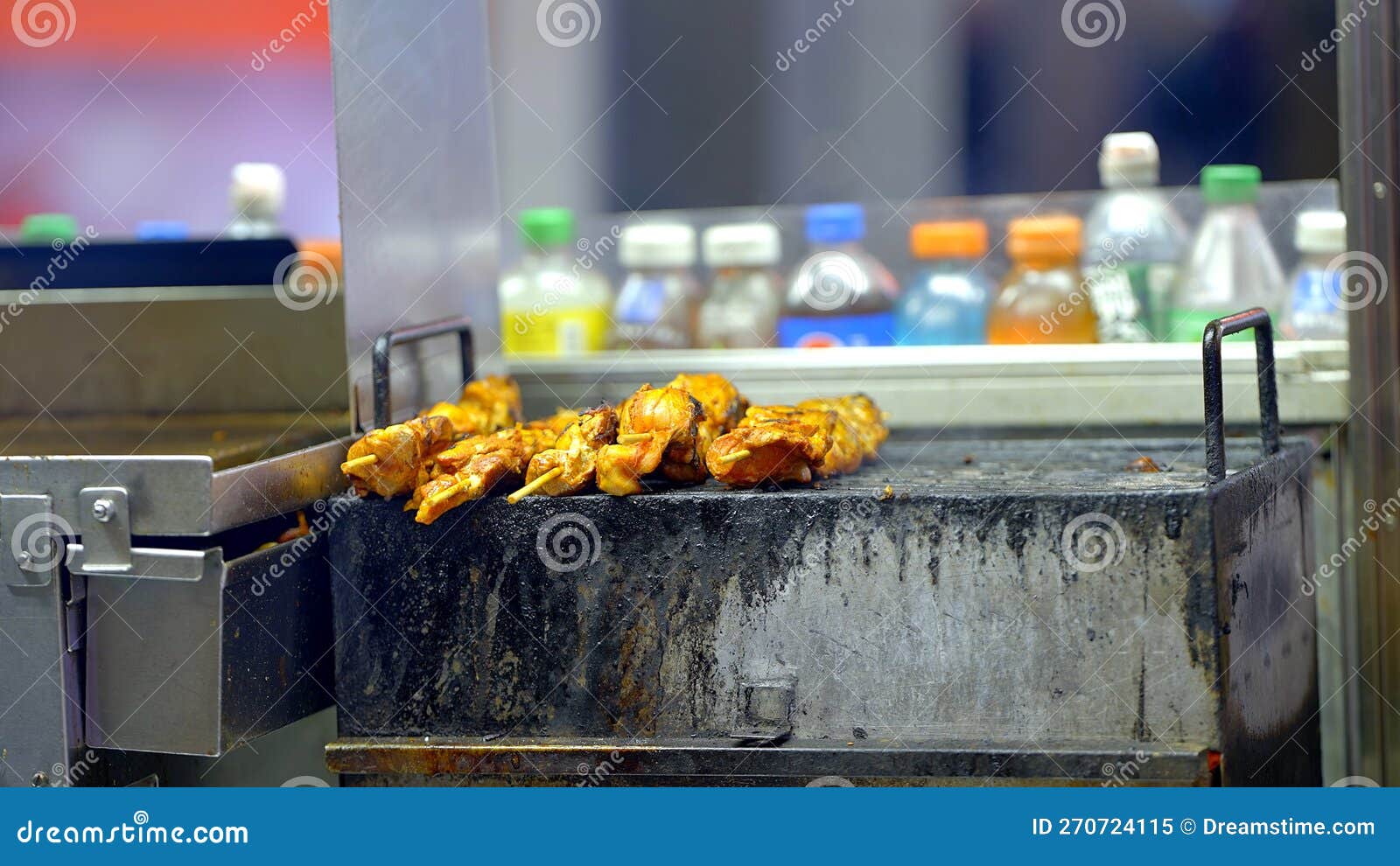 Street Food in New York - Street Photography Stock Image - Image of