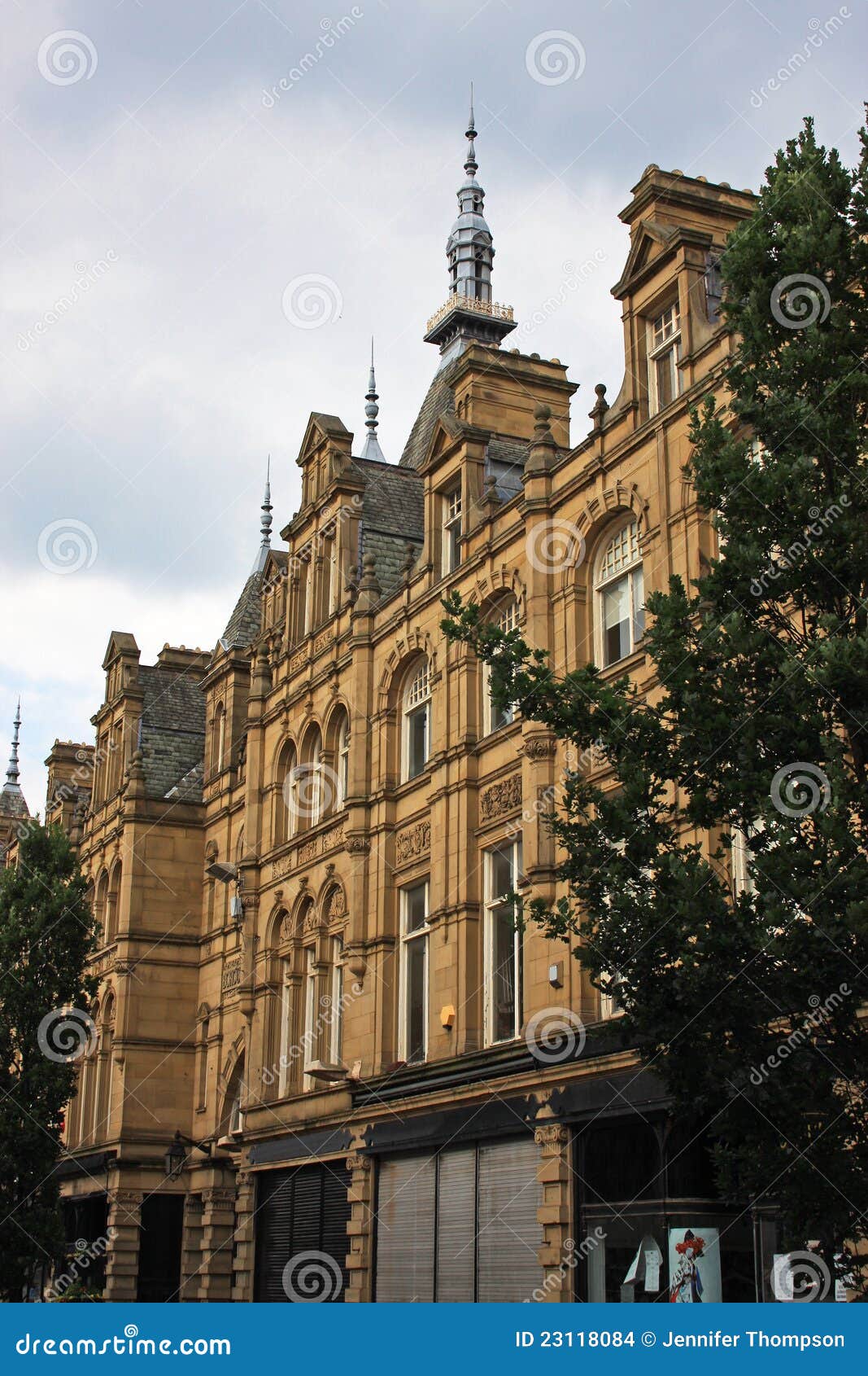 Street in Halifax stock photo. Image of halifax, building 23118084