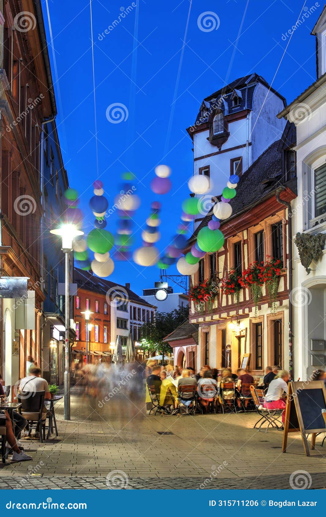 street in kaiserslautern, germany