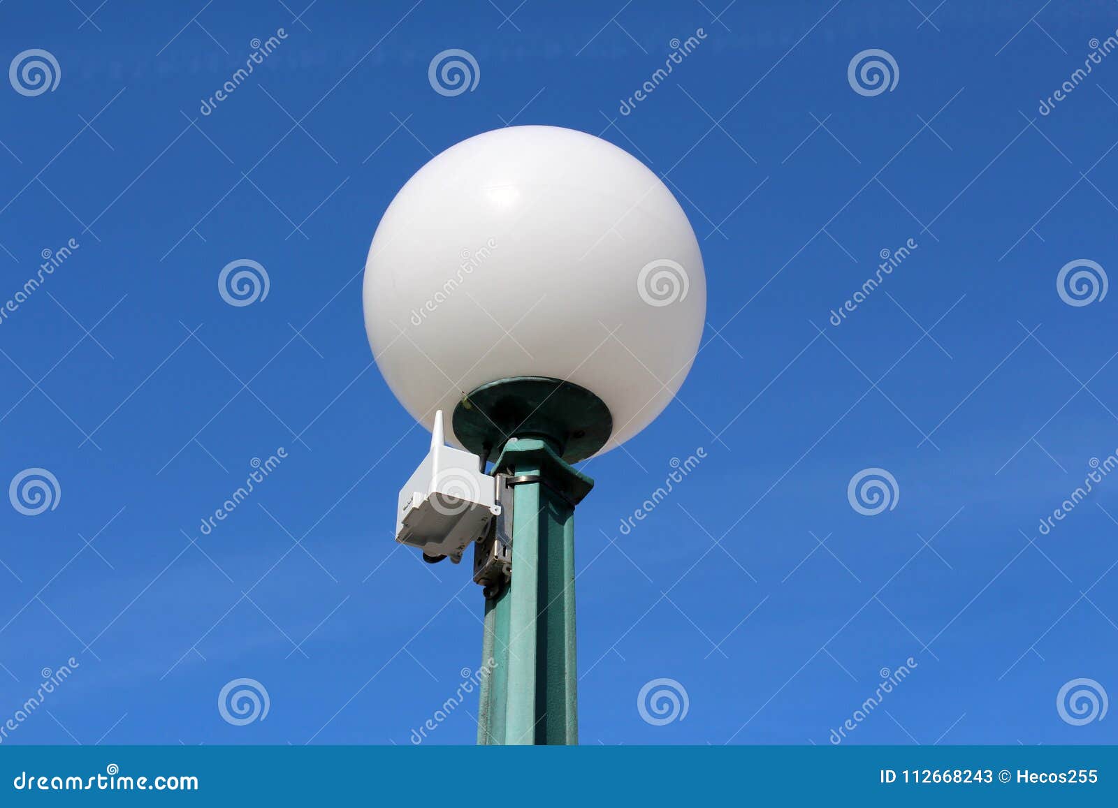 Street Lamp Post With Wireless Antenna Stock Image - Image ... Street Lamp Post With Wireless Antenna Stock Image - Image ...