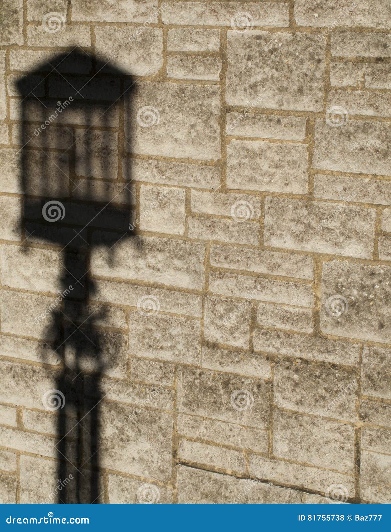 Street lamp stock photo. Image of shadow, masonry, silhouette - 81755738