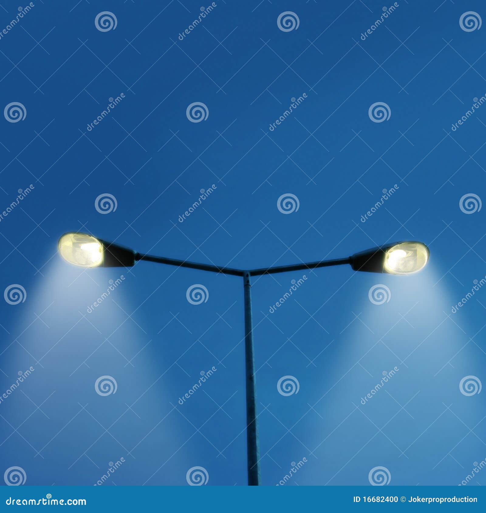 Street light stock photo. Image of dusk, illumination 16682400