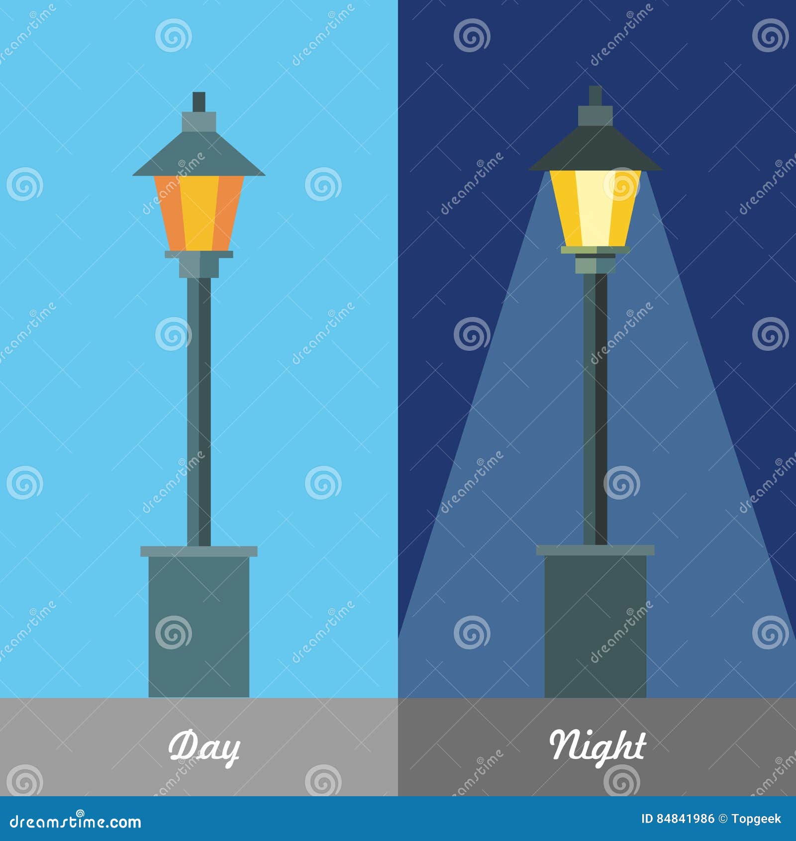 Premium Vector  Street lighting and lamp post outline collection