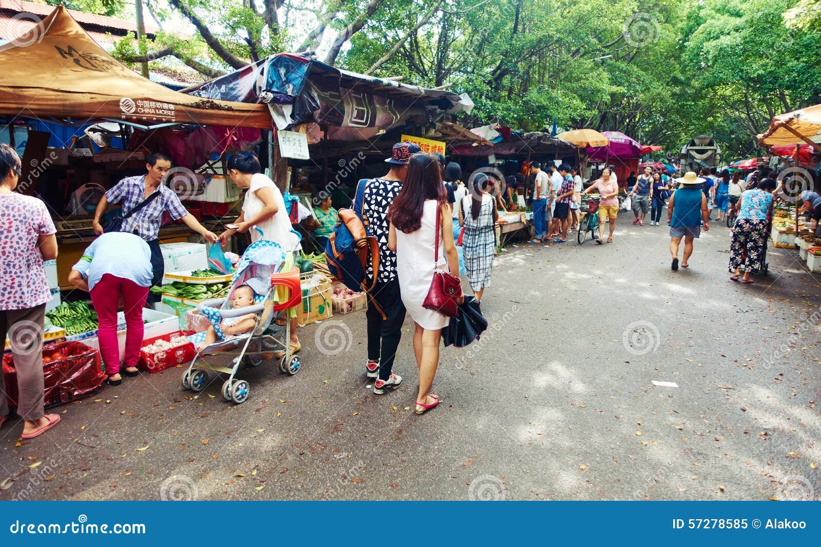 Food market China editorial image. Image of fruit, food - 57278585