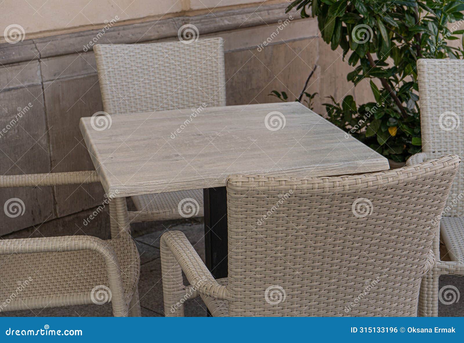 street restaurant table, empty cafe tables, bar terrace, outdoor restaurants, outside trattoria