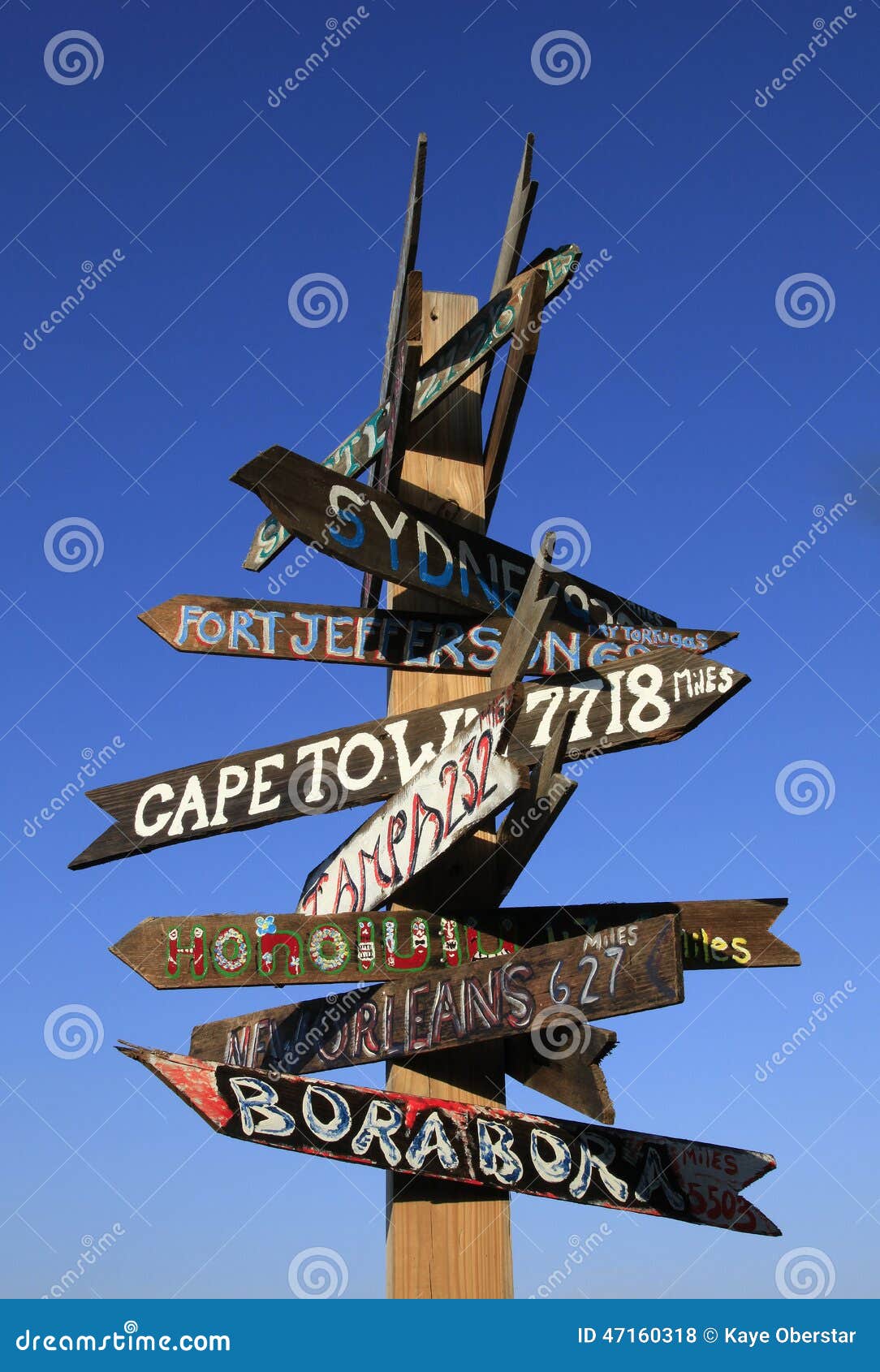 Street signs in Key West stock photo. Image of view, street - 47160318