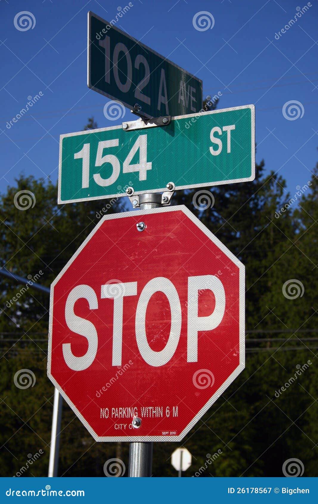 Street stop sign stock image. Image of speed, bright 26178567