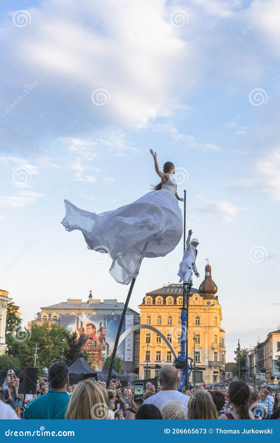 Street Theater Festival in Krakow 2019 Editorial Stock Photo - Image of  annually, festival: 206665673