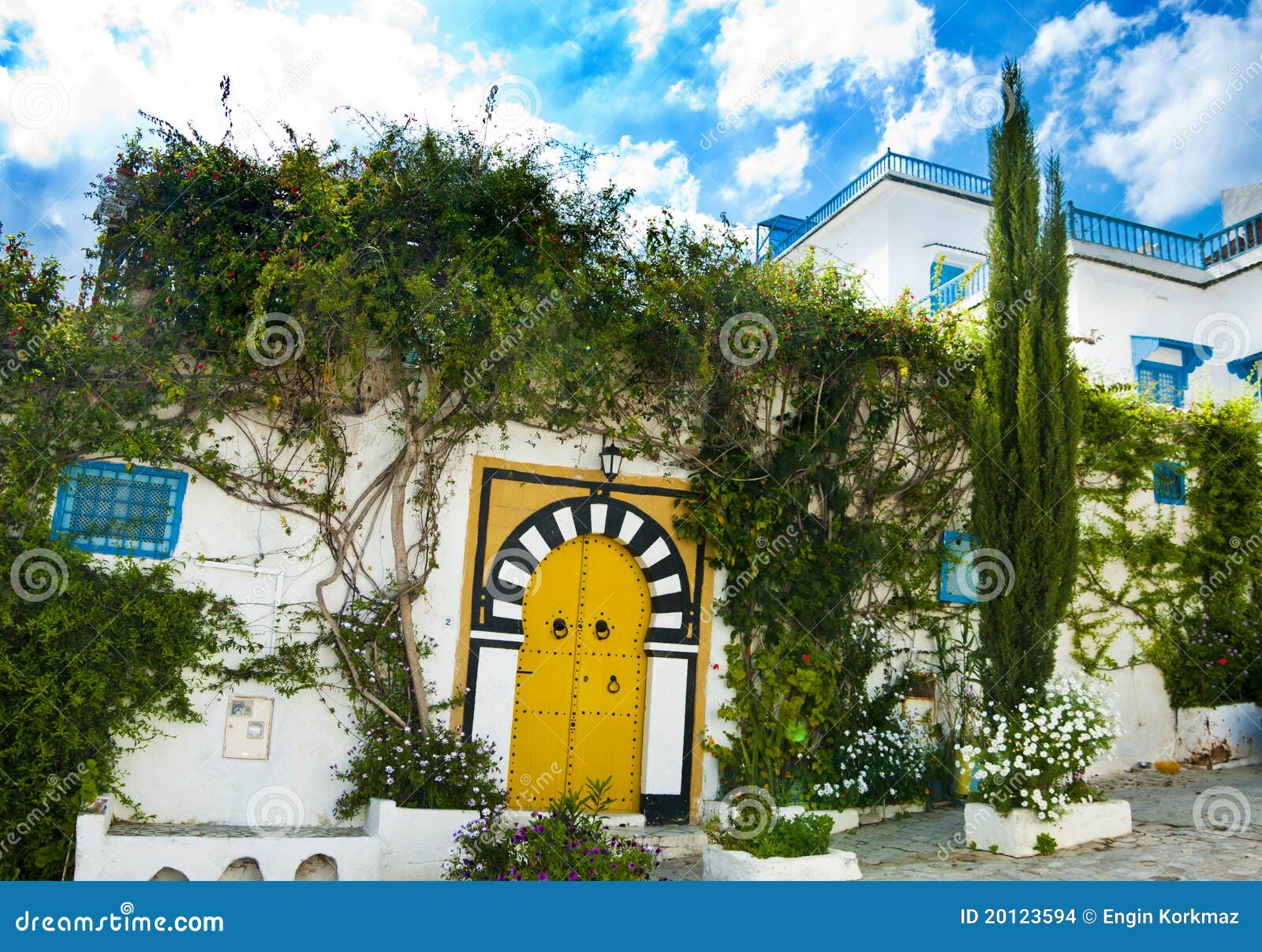 A street in Tunis stock photo. Image of ornament, muslim 20123594