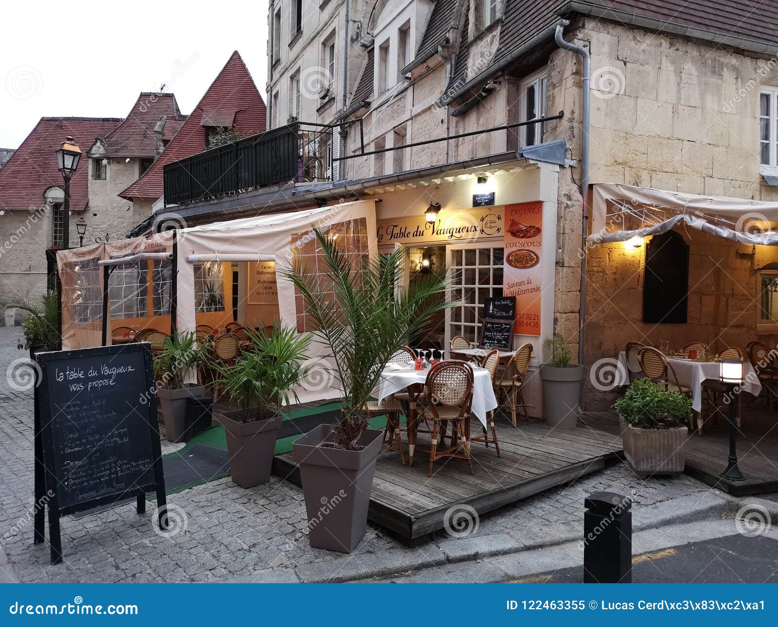 Street View of Building in the City of Caen, France Editorial Image ...