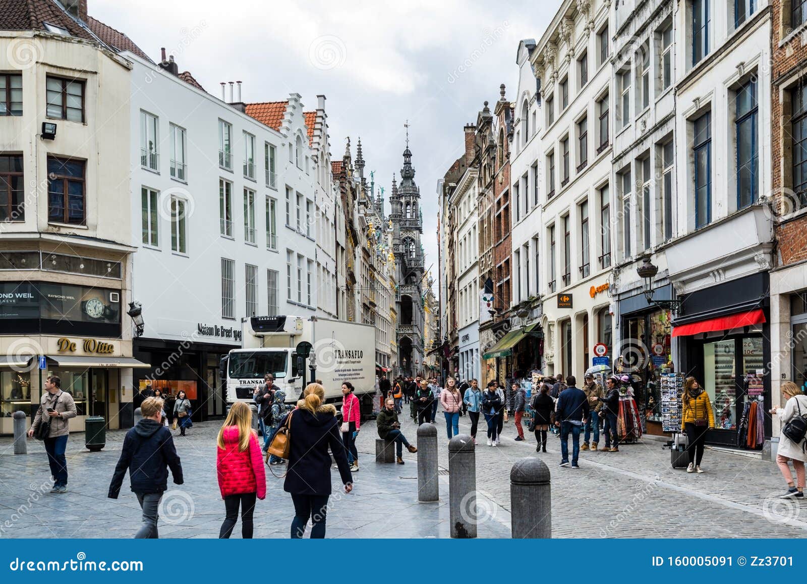 Brussels Old Town - Belgium - People Walking Along the Mediamarkt  Electronics Concern in the Rue Neuve, the Main Shopping Street Editorial  Stock Photo - Image of logo, area: 243000343