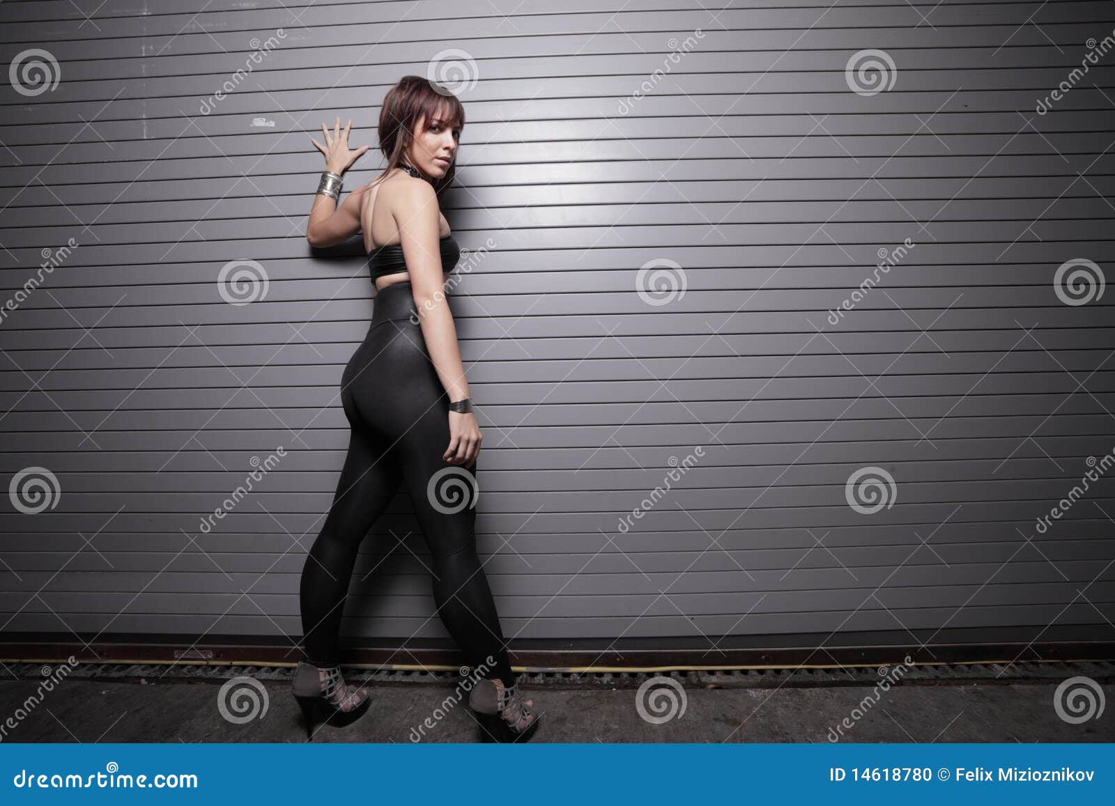 Street Walker Stock Photo Image 14618780