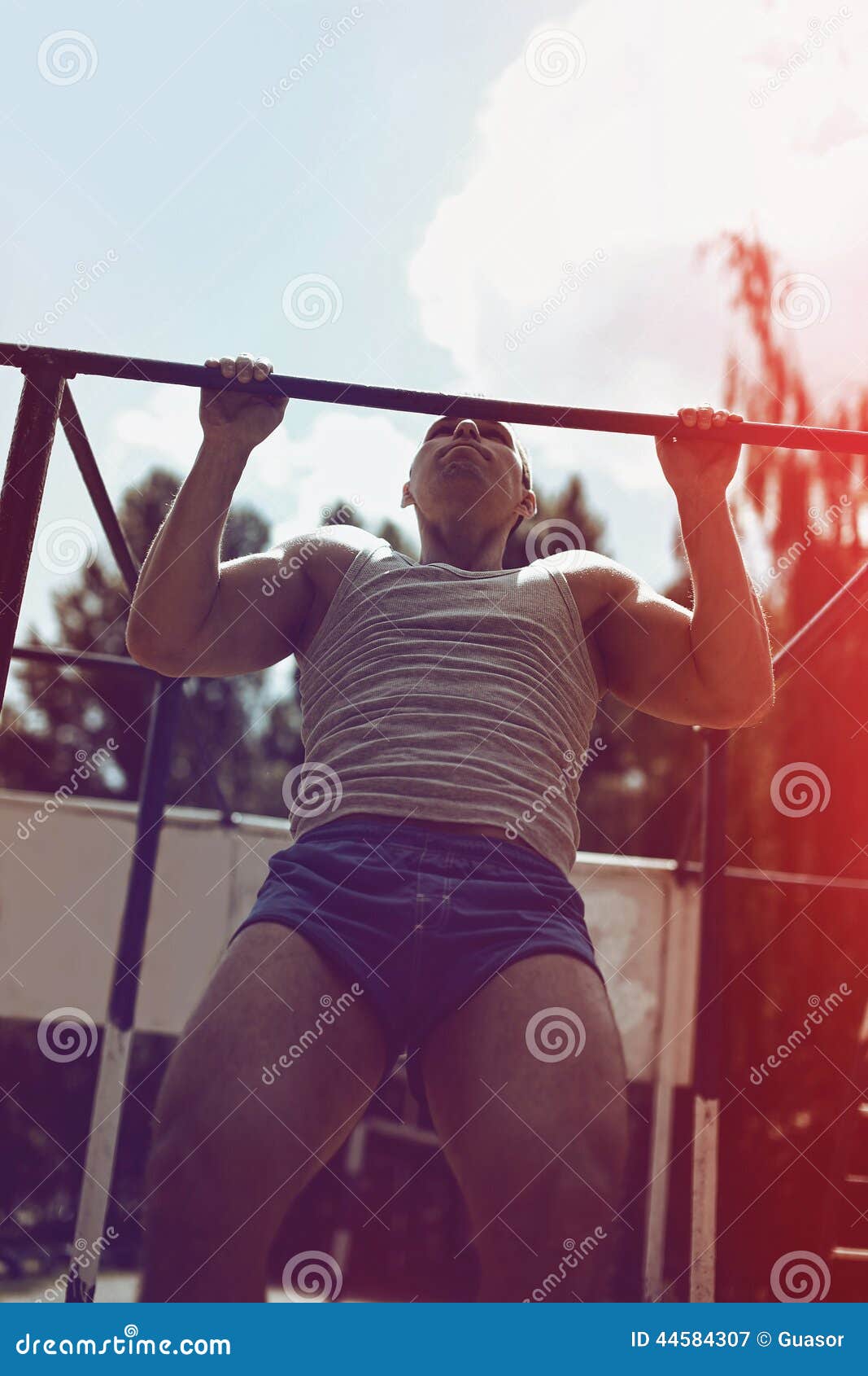 Street Workout, Strength, Muscle Stock Image Image of sportsman