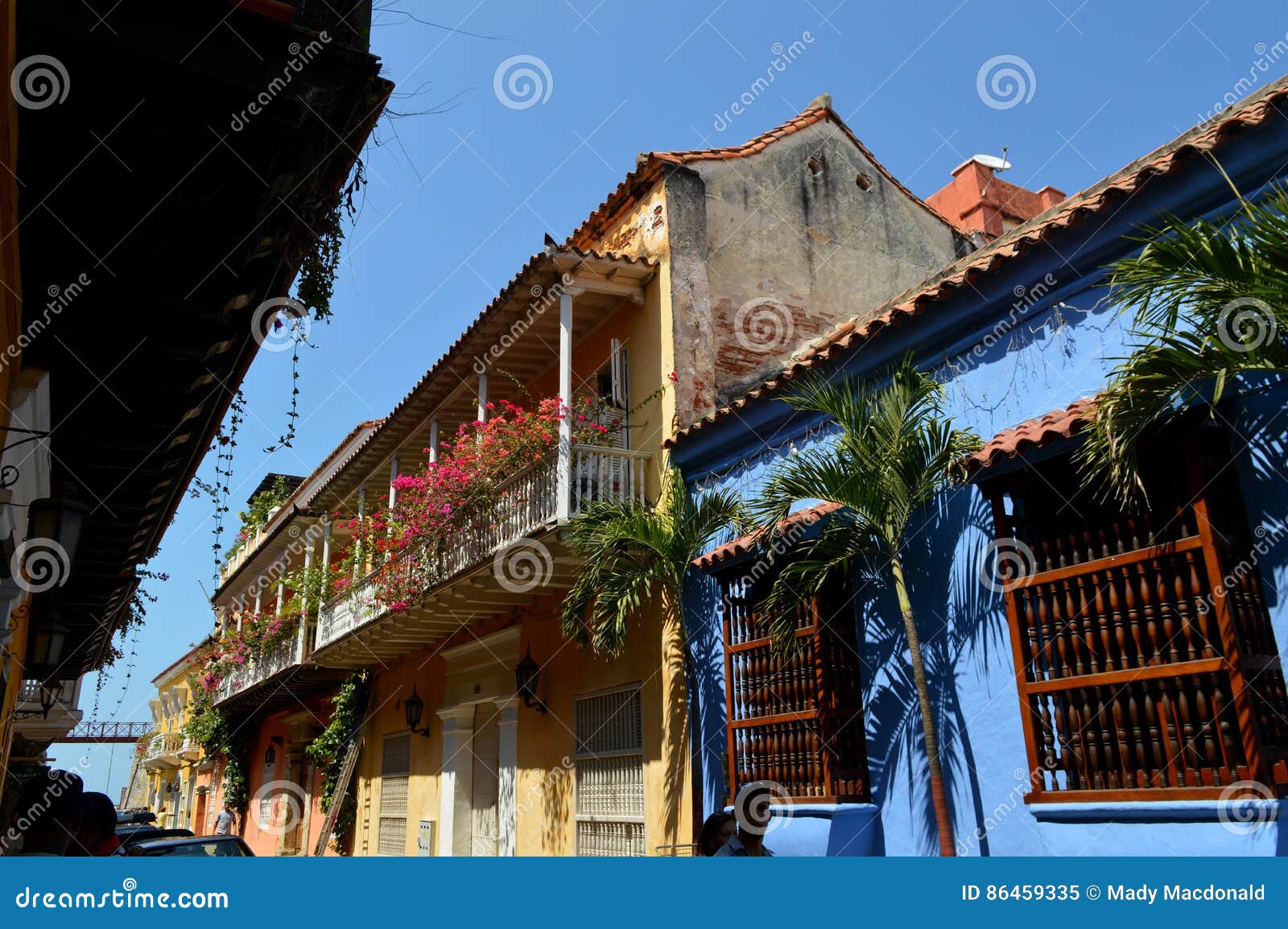 streets of cartagena, colombia