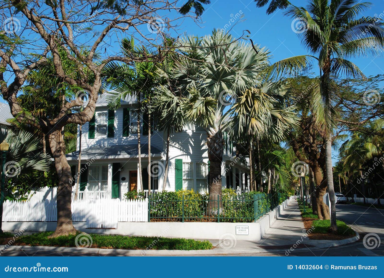 Streets of Key West stock photo. Image of streets, travel 14032604