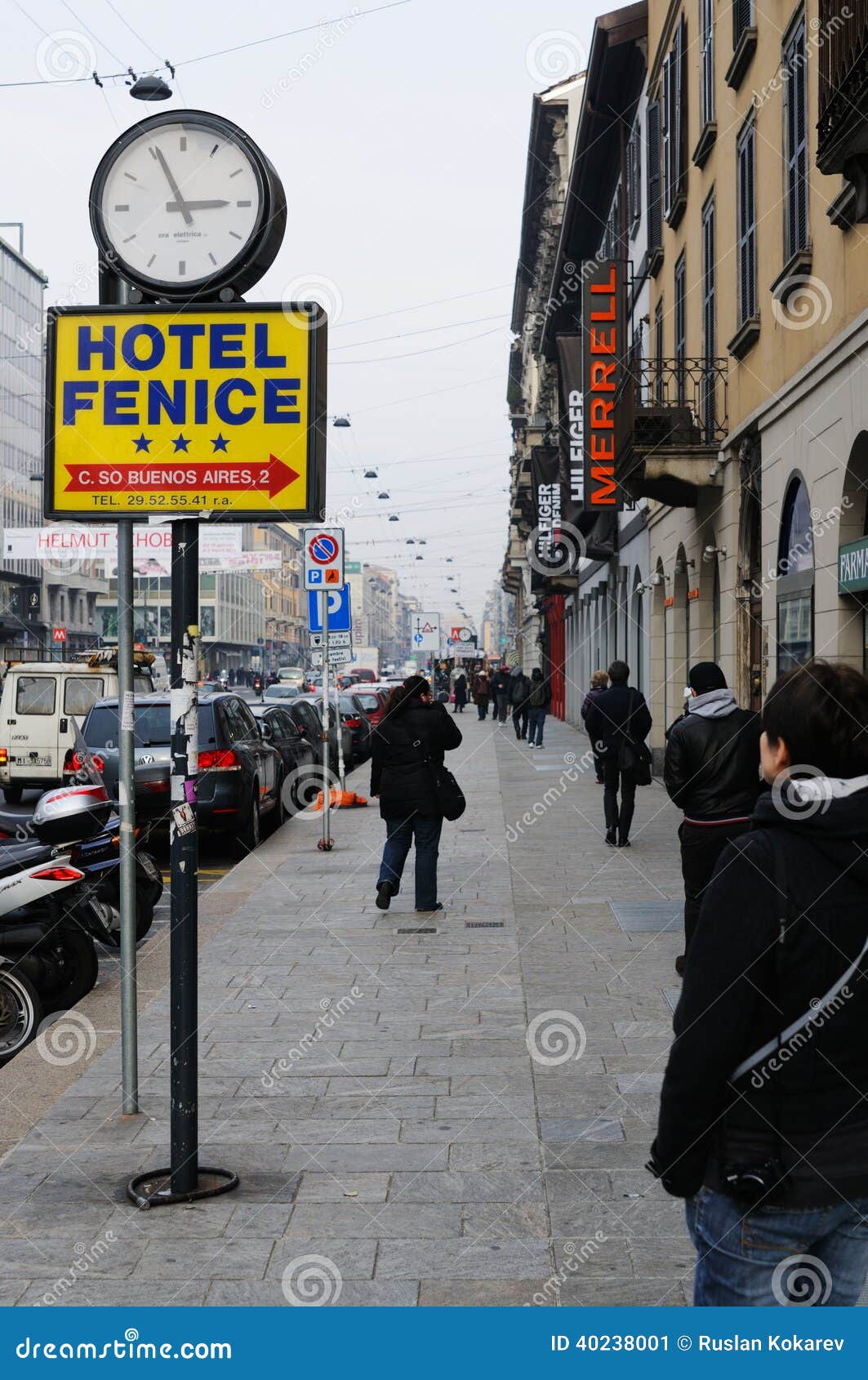 Streets of Milan. editorial photo. Image of city, milan - 40238001