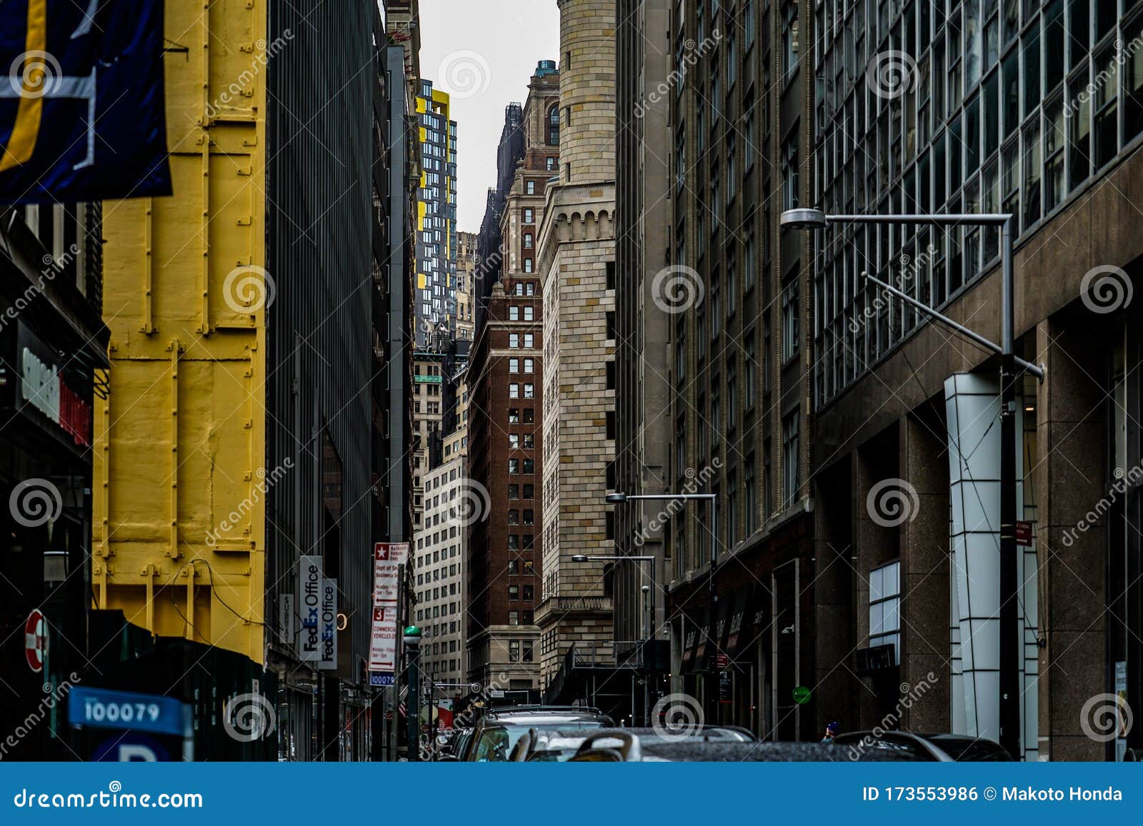 Streets of New York Lower Manhattan Editorial Photo Image of urban