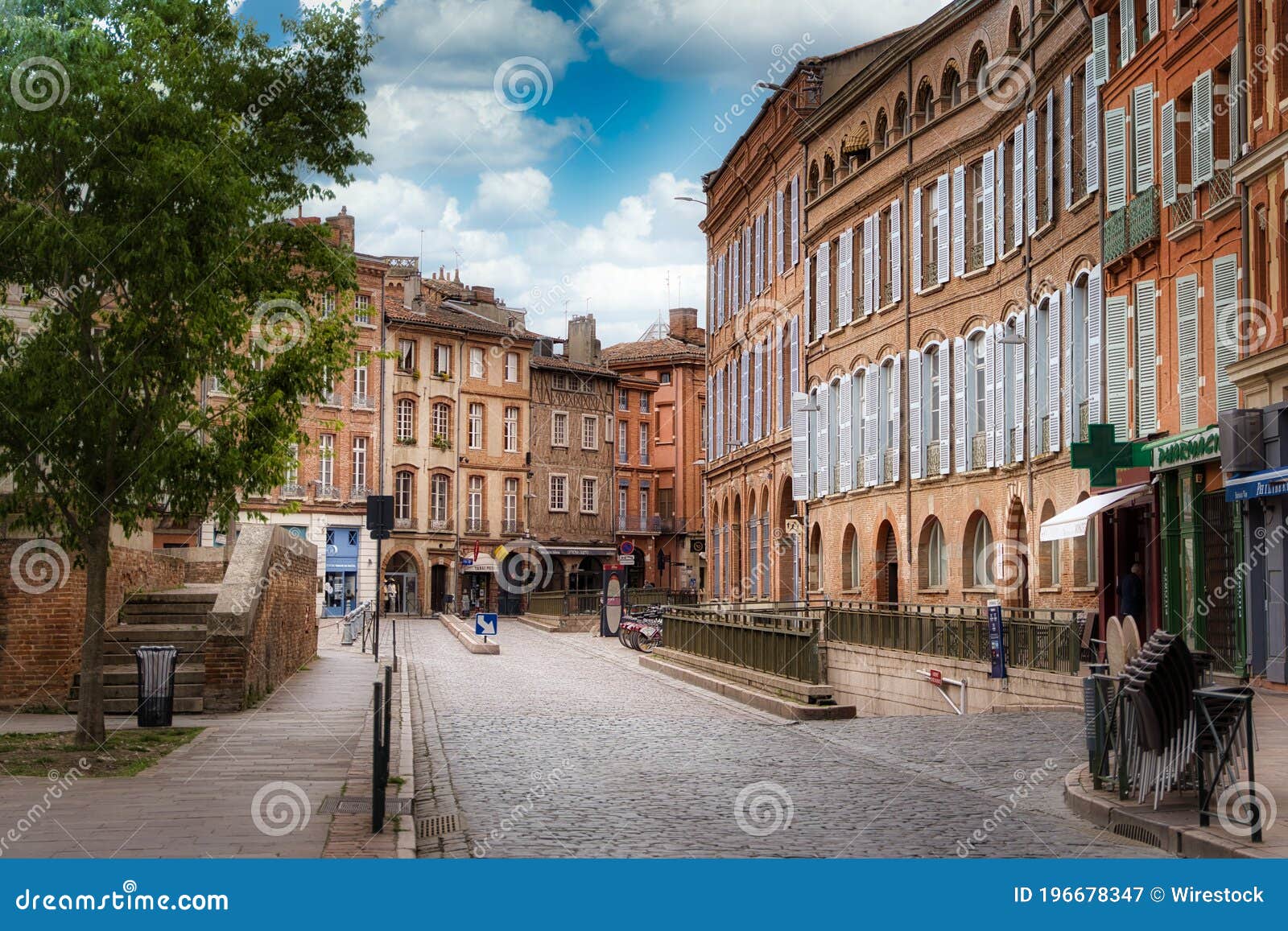 Streets of Toulouse during the Daytime in France Editorial Photography ...