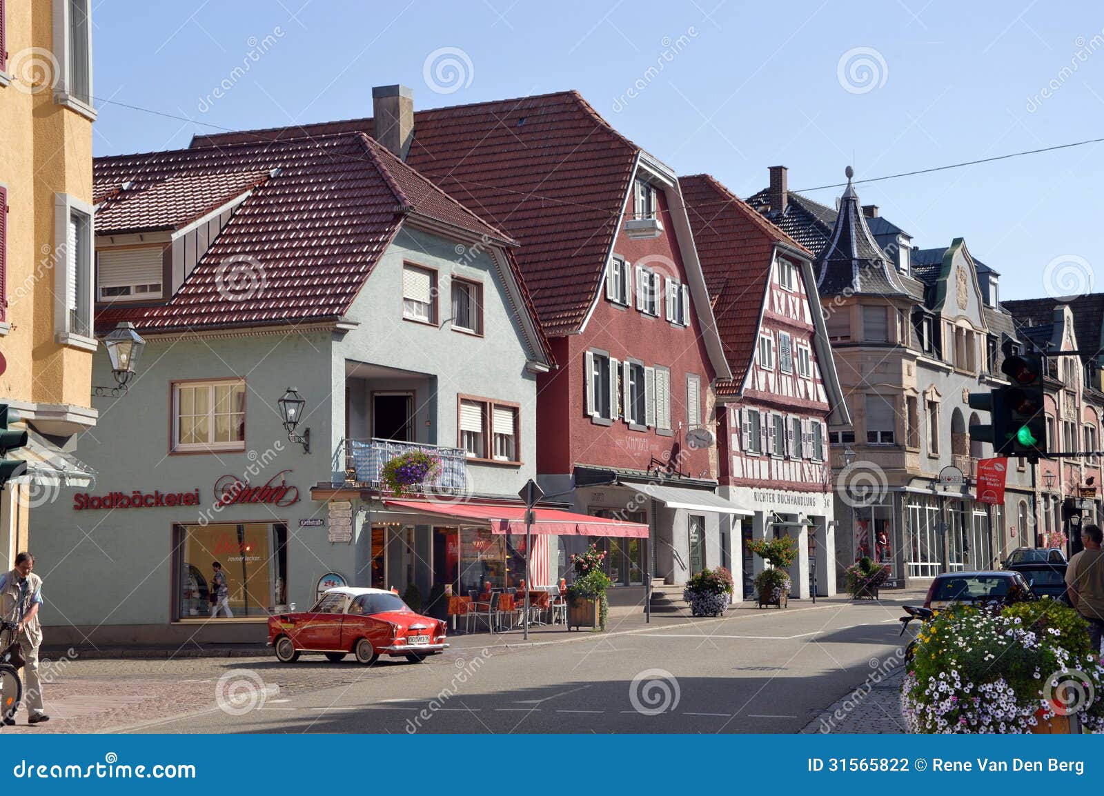 Streetview Zell am Harmersbach Fotografia Editorial Imagem de
