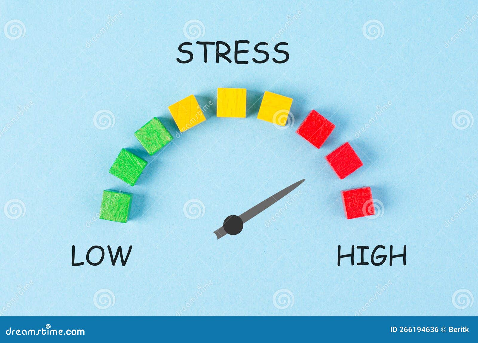 Stressful Word Meaning Pressures Overload Tension Stock