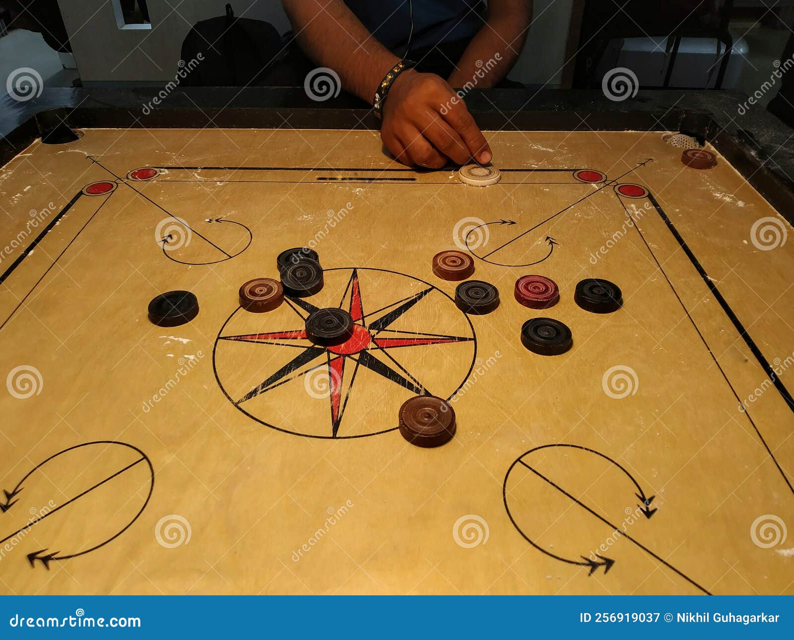 Carrom Board Pocket Royalty Free Stock Photography CartoonDealer com Carrom Board Pocket Royalty Free Stock Photography CartoonDealer com