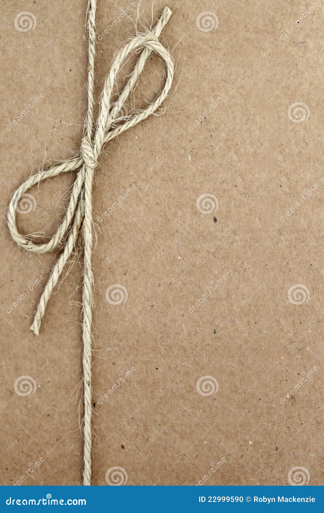 Roll Of Thin Brown String Stock Photo - Download Image Now - Ball